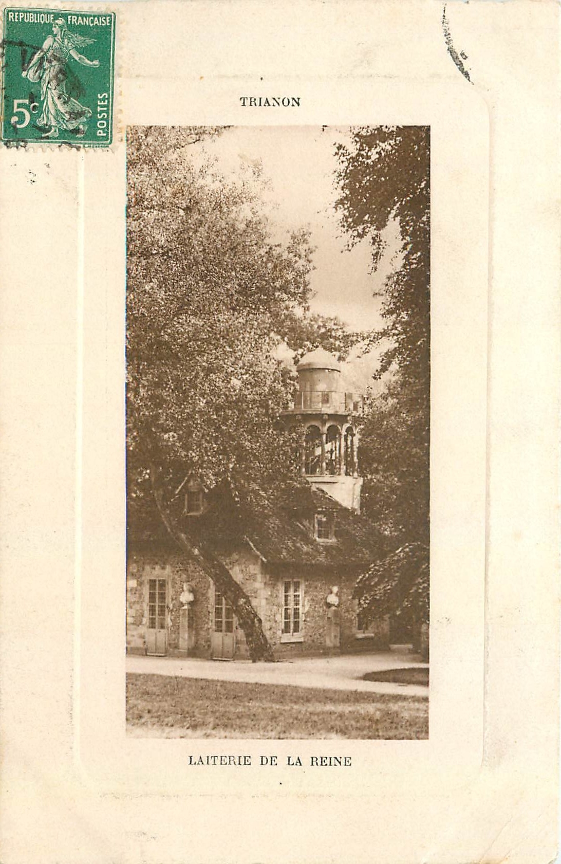 CPA Trianon Laiterie de la Reine Versailles