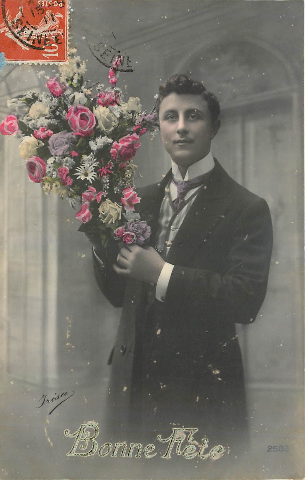 CPA Bonne Fete Homme