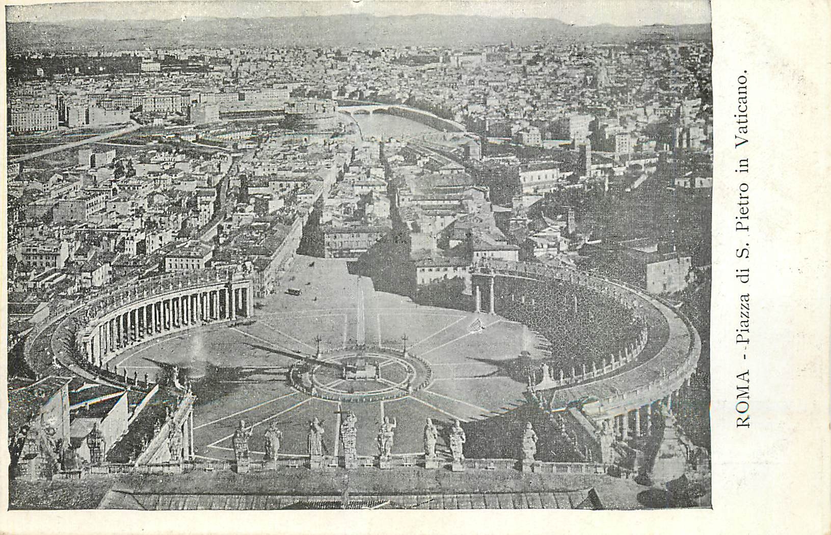 CPA Roma Piazza di S Pietro in Vaticano