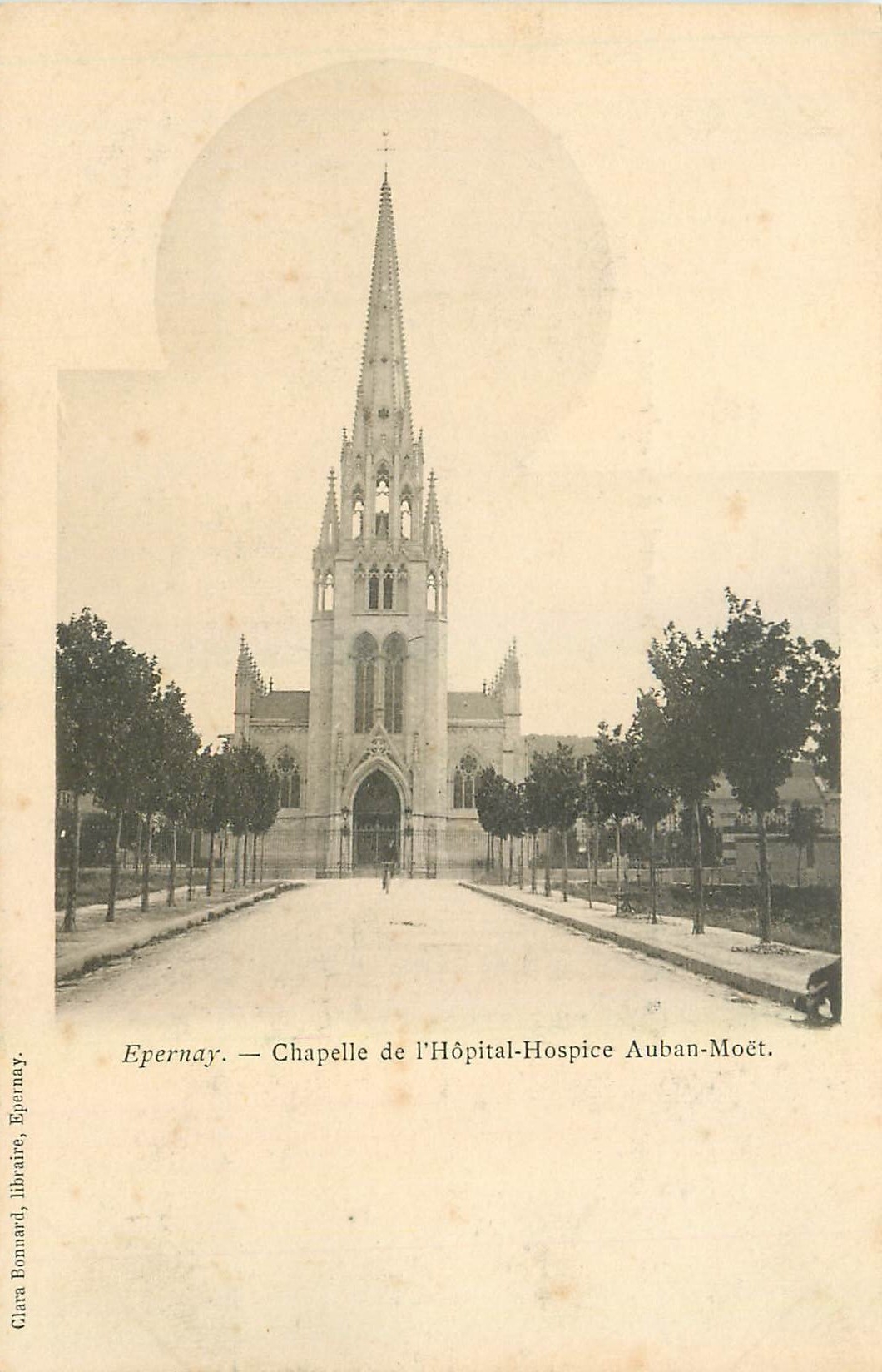 CPA Epernay Chapelle de l'Hopital Hospice Auban Moet 