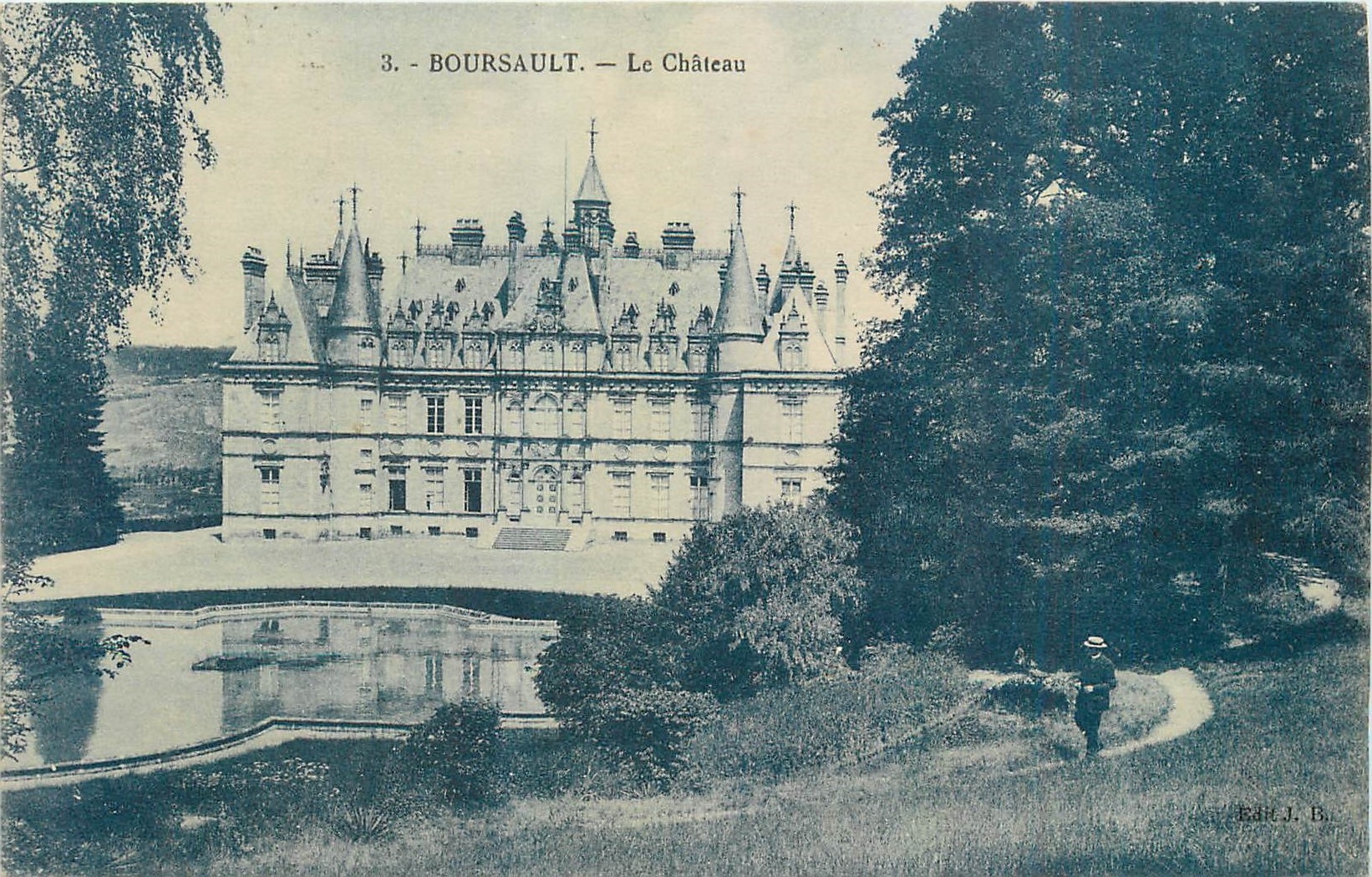 CPA Boursault Le Chateau 