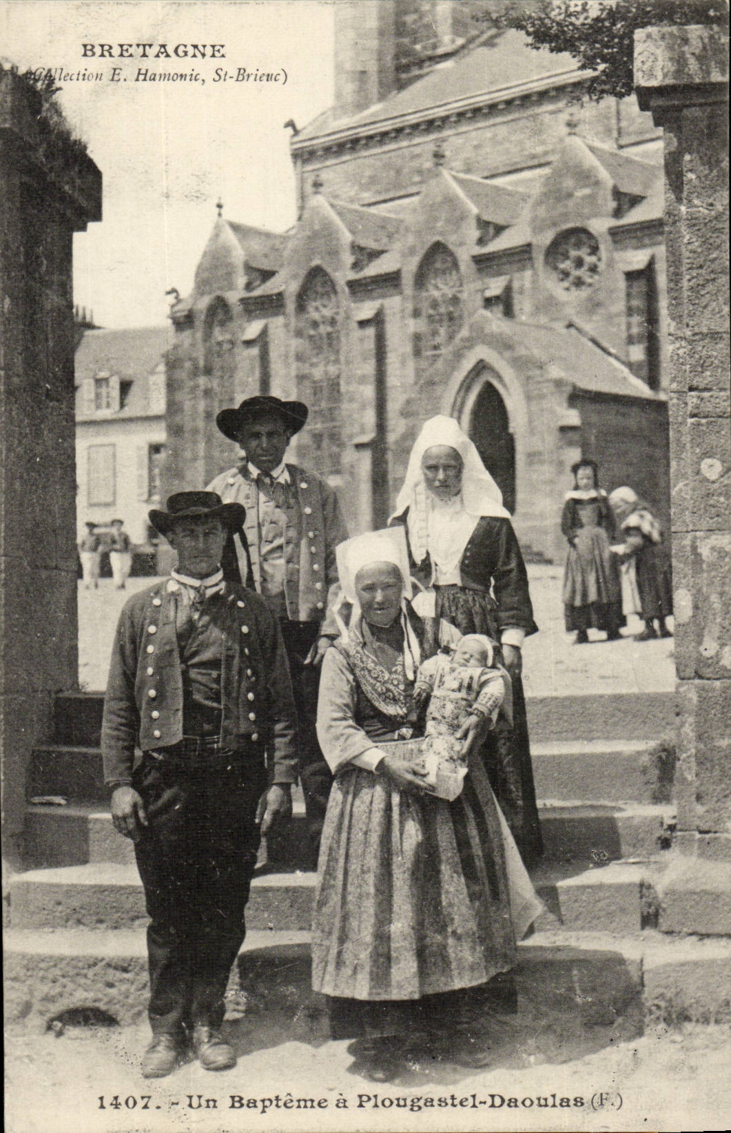 Brittany a Baptism has Plougastel-Daoulas - CPA TOP