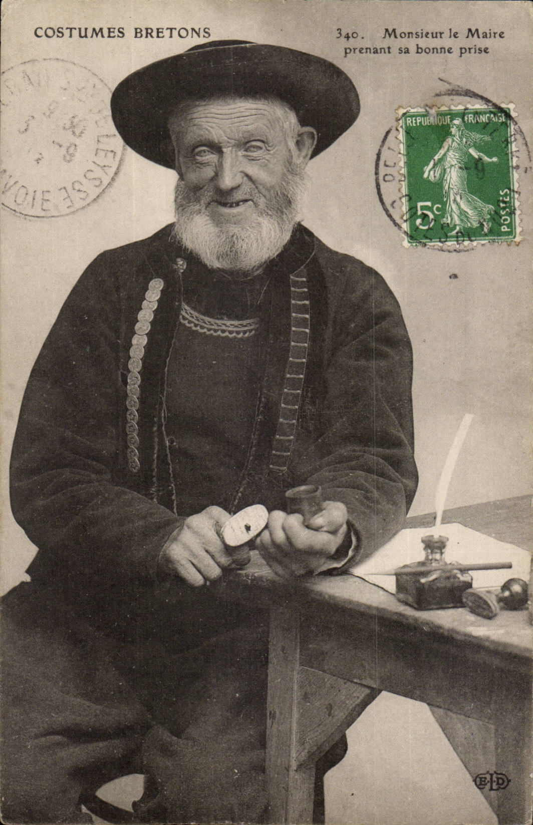 Brittany Mr the Town hall taking his good catch-CPA