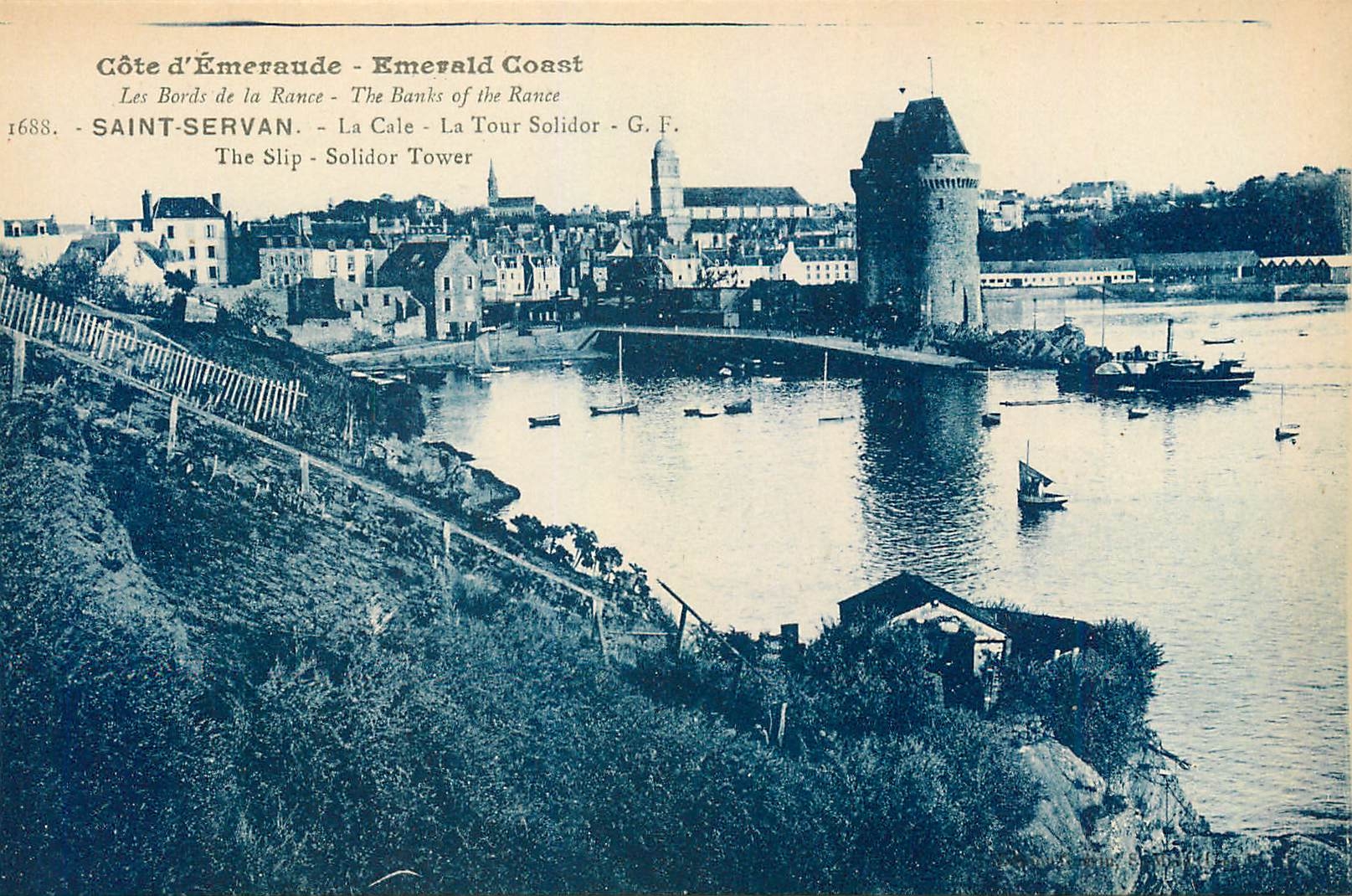 CPA Saint Servan La Caie La Tour Solidor