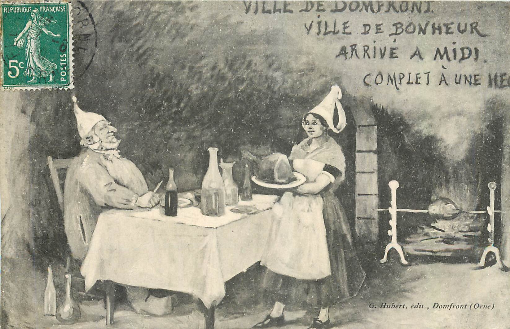 CPA Domfront Orne Folklore