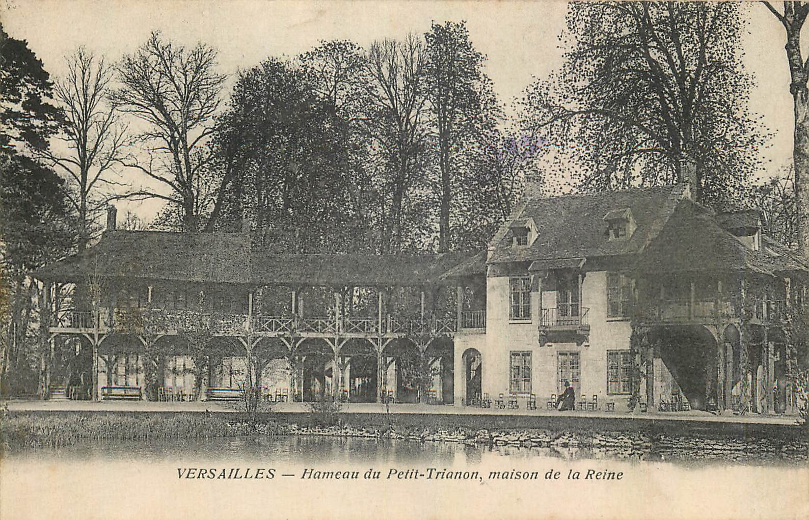 CPA Versailles Hameau du Petit Trianon Maison de la Reine 