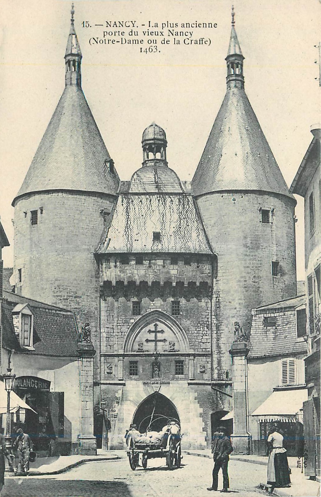 CPA Nancy La Plus Ancienne porte du Vieux Nancy 