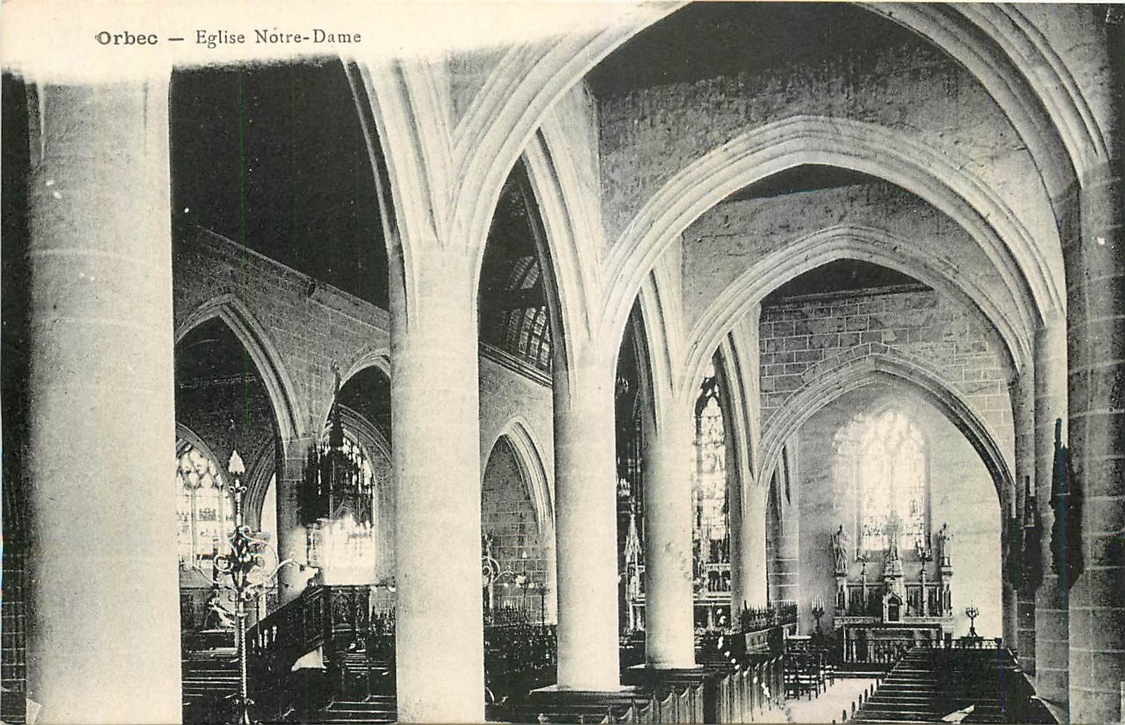CPA Orbec Eglise Notre Dame 