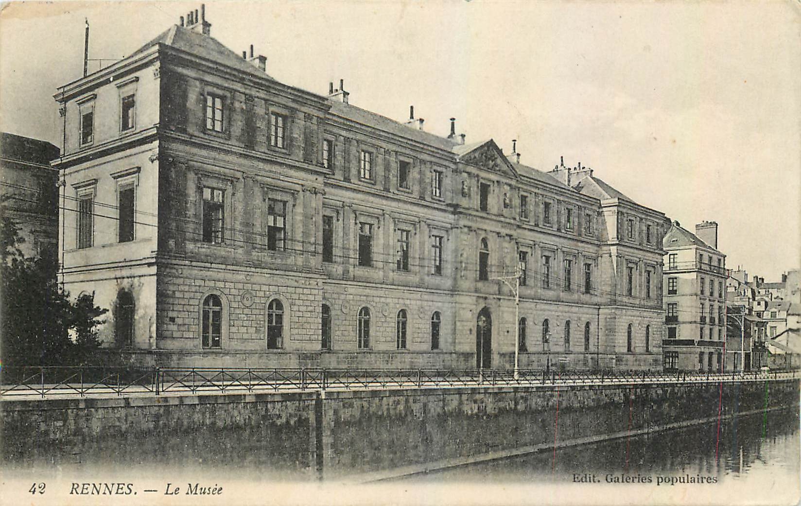 CPA Rennes Le Musee 