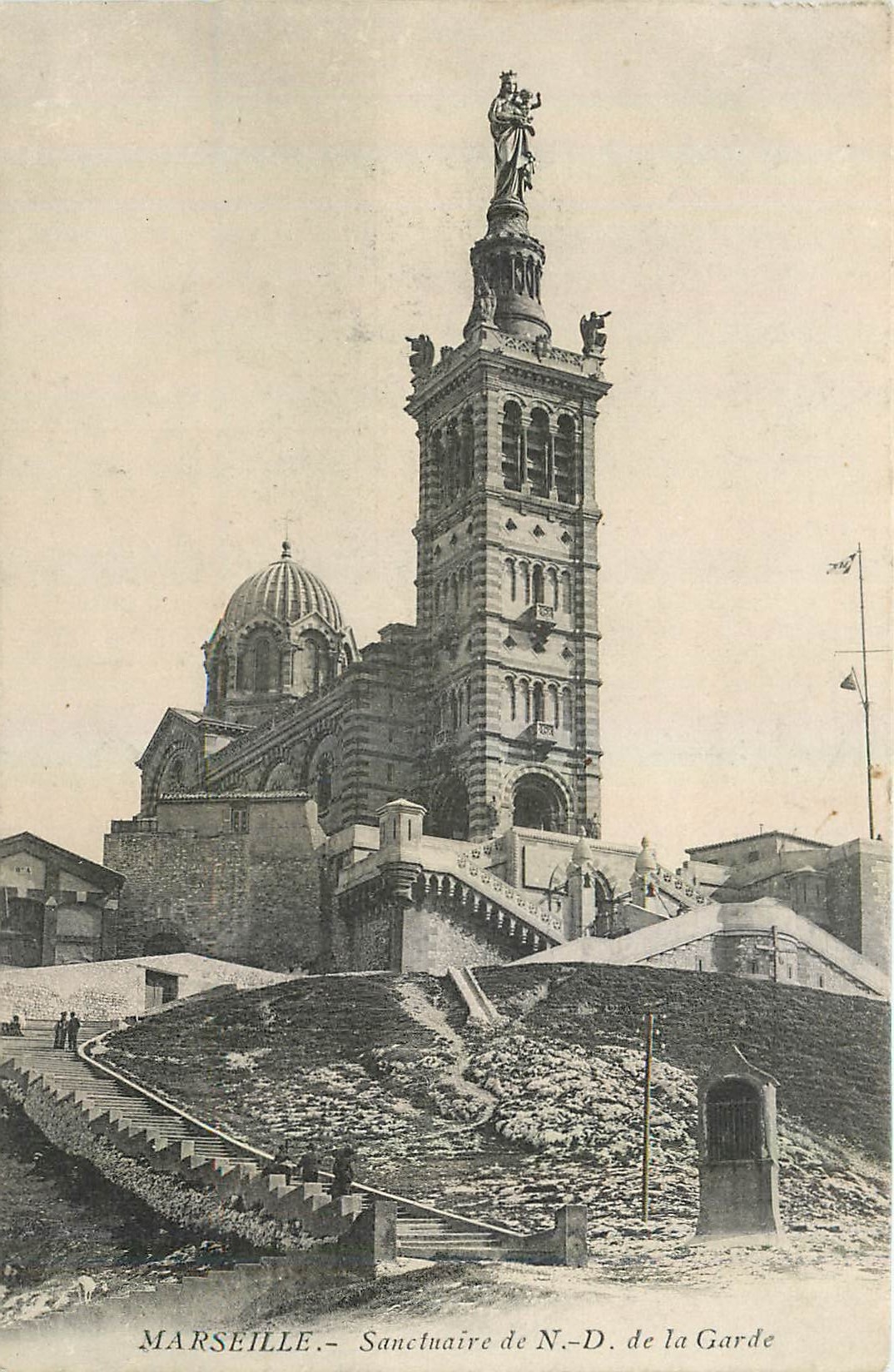 CPA Marseille Sanctuaire de ND de la Garde 