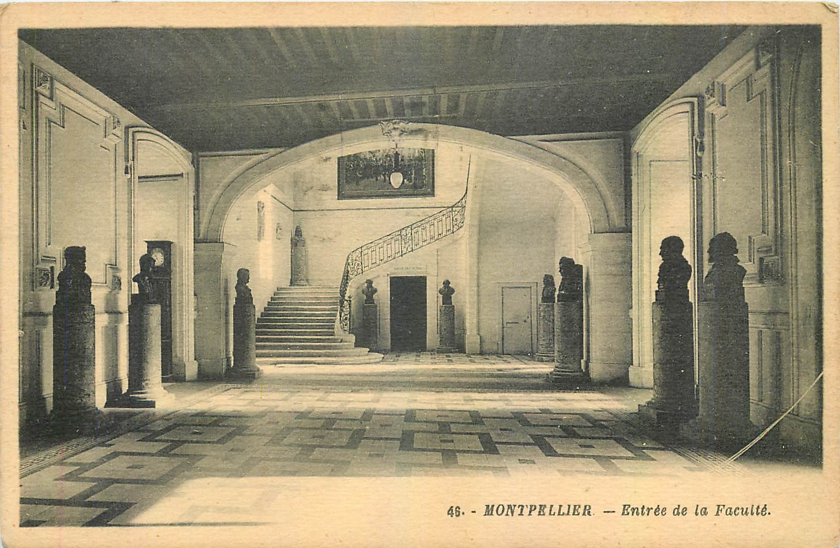 CPA Montpellier Entree de la Faculte 