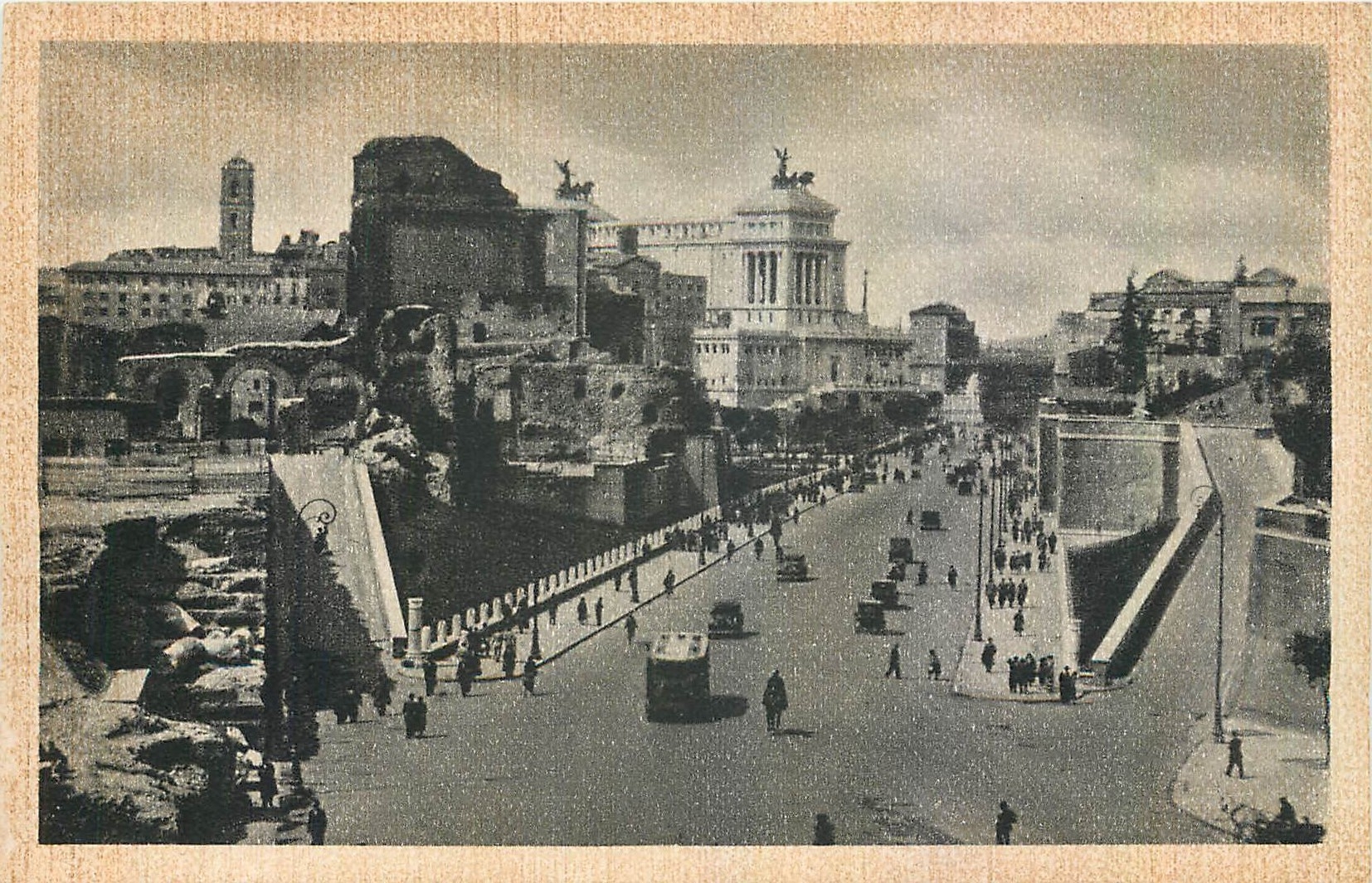 CPA Roma Rue du Empire 