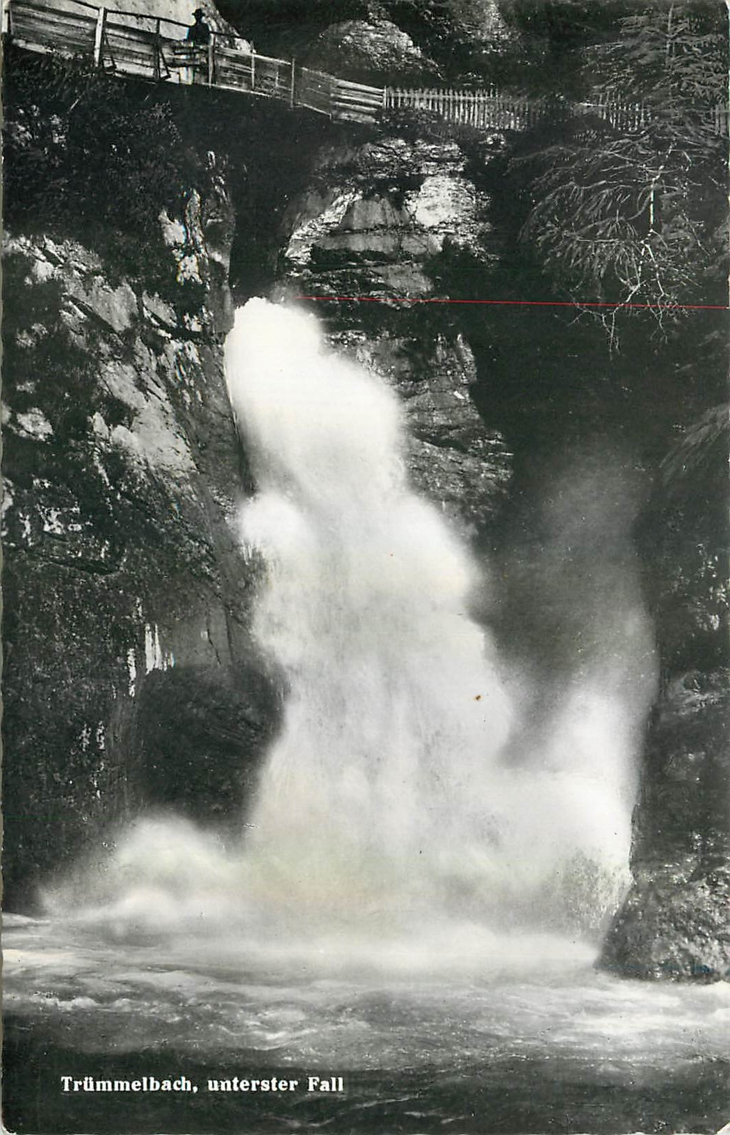 CPA Trummelbach unterster Fall 
