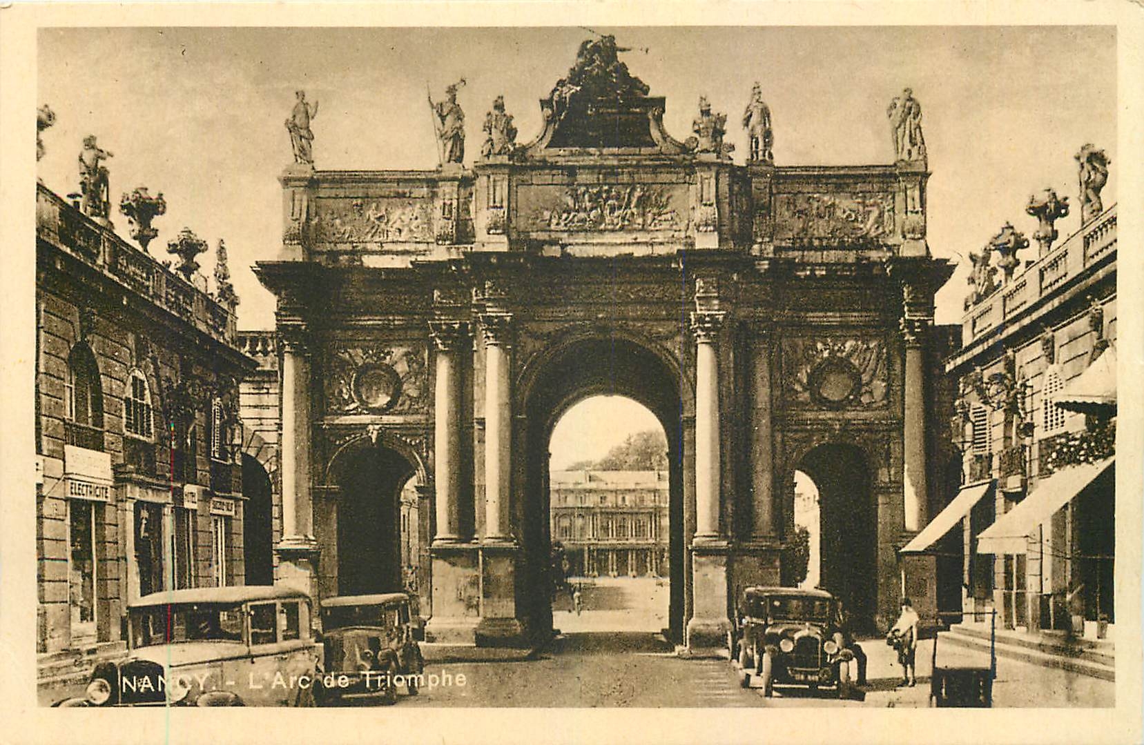 CPA Nancy L'Arc de Triomphe 