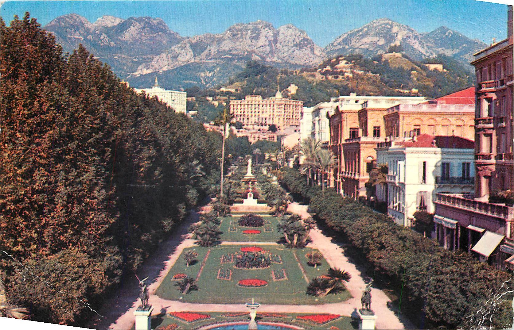 CPM Menton AM Les jardins du Casino 