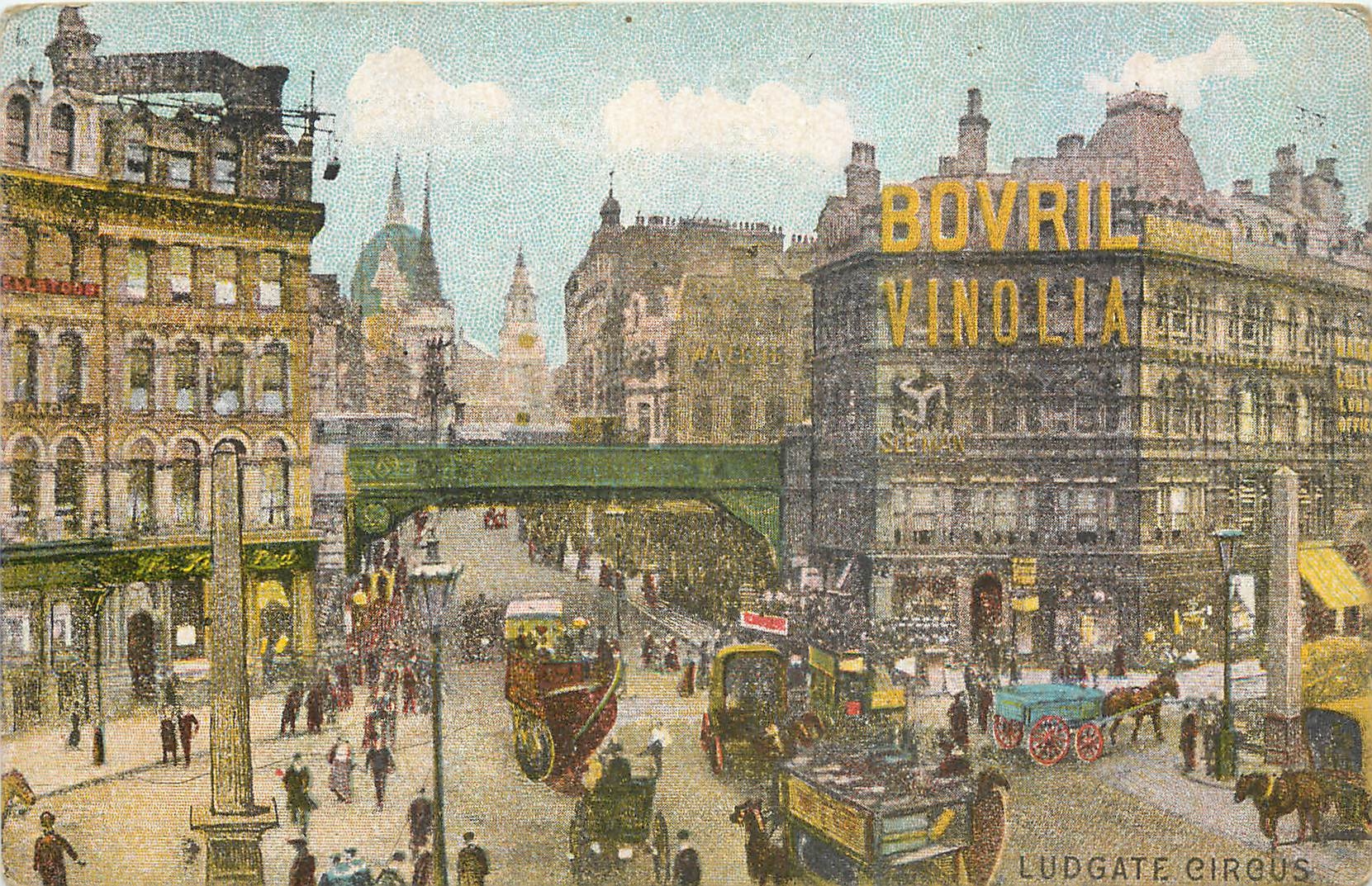 CPA Ludgate Circus London