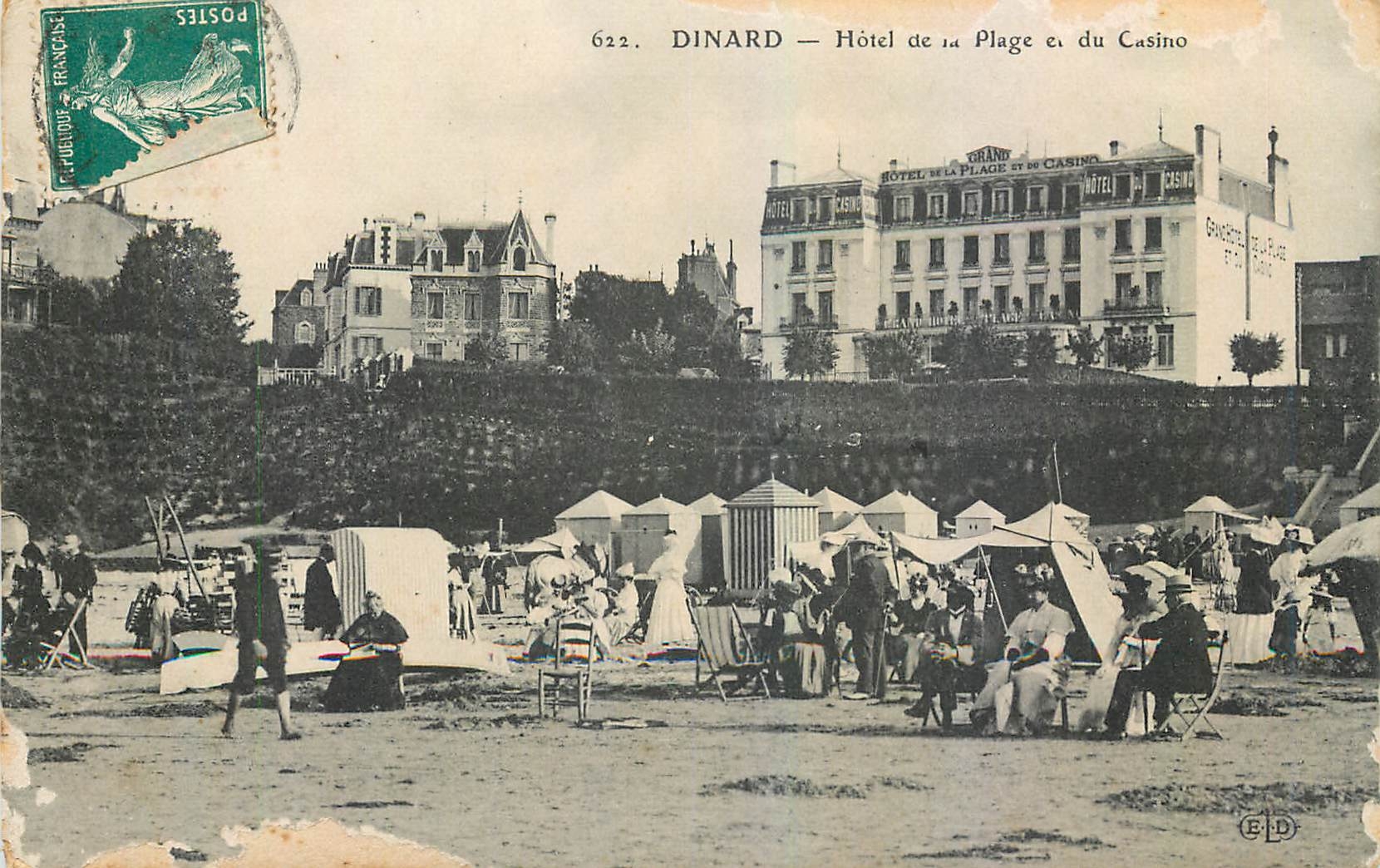 CPA Dinard Hotel de la Plage et du Casino 