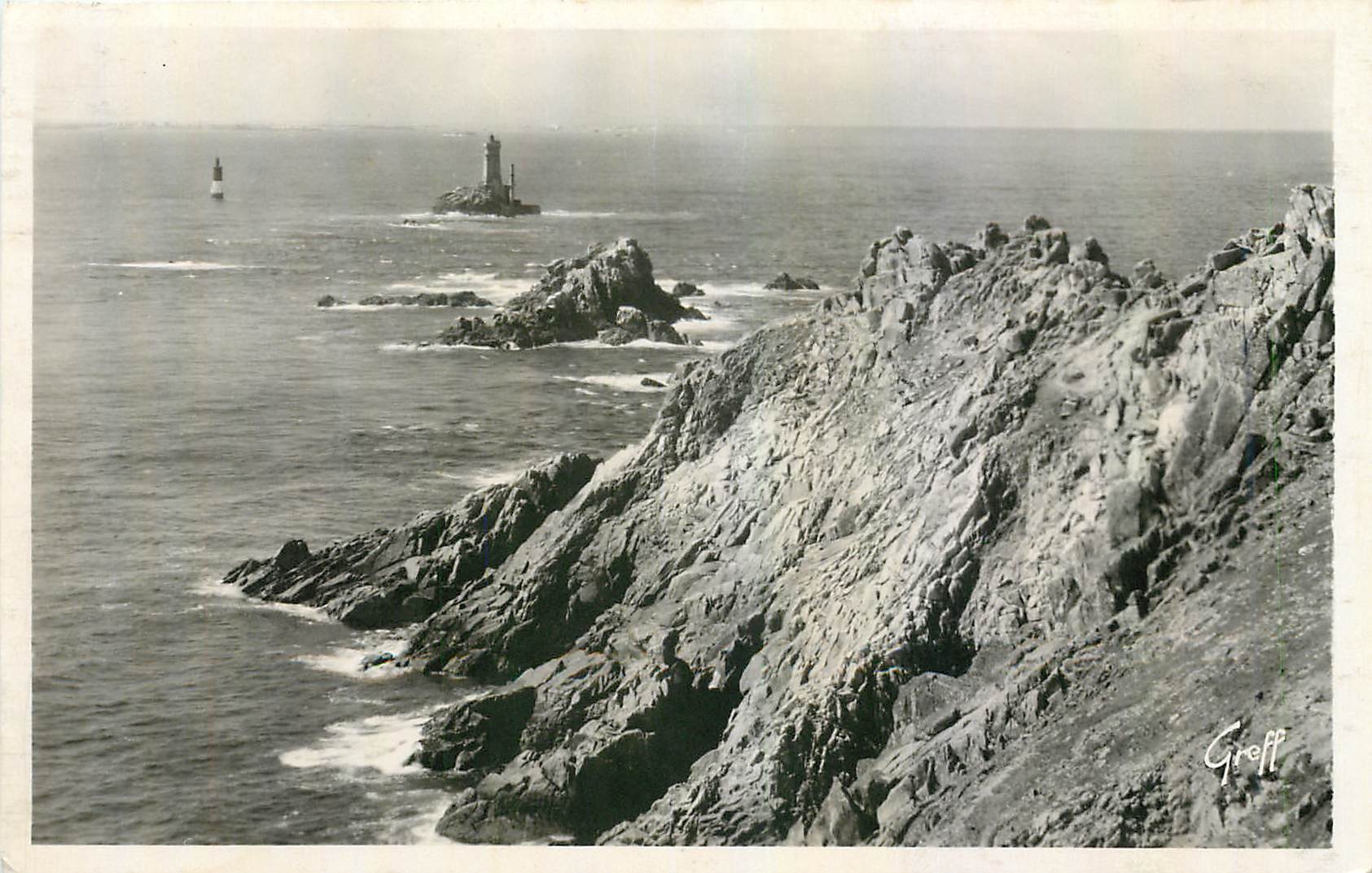 CPA Pointe du Raz de Sein Finistere Vue d'ensemble