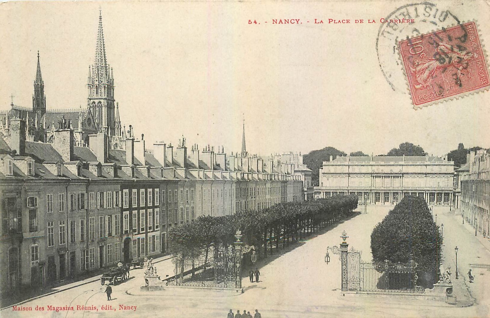 CPA Nancy La Place de la Carriere 