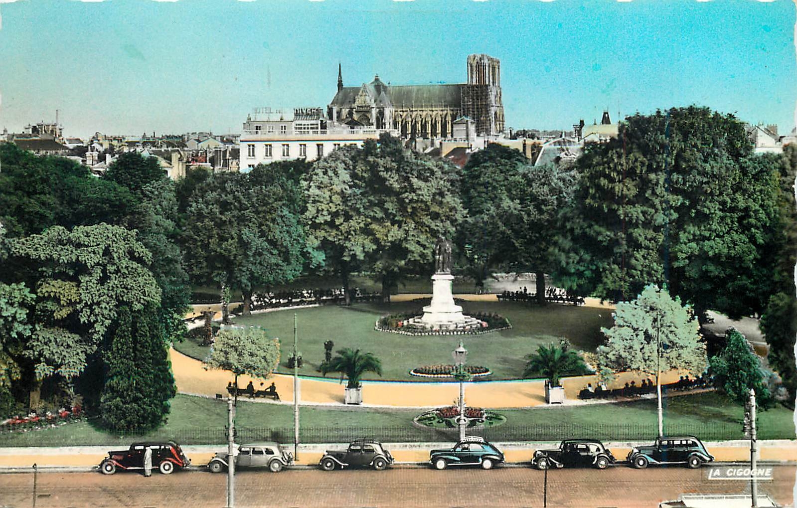 CPM Reims Marne Le Square Colbert 