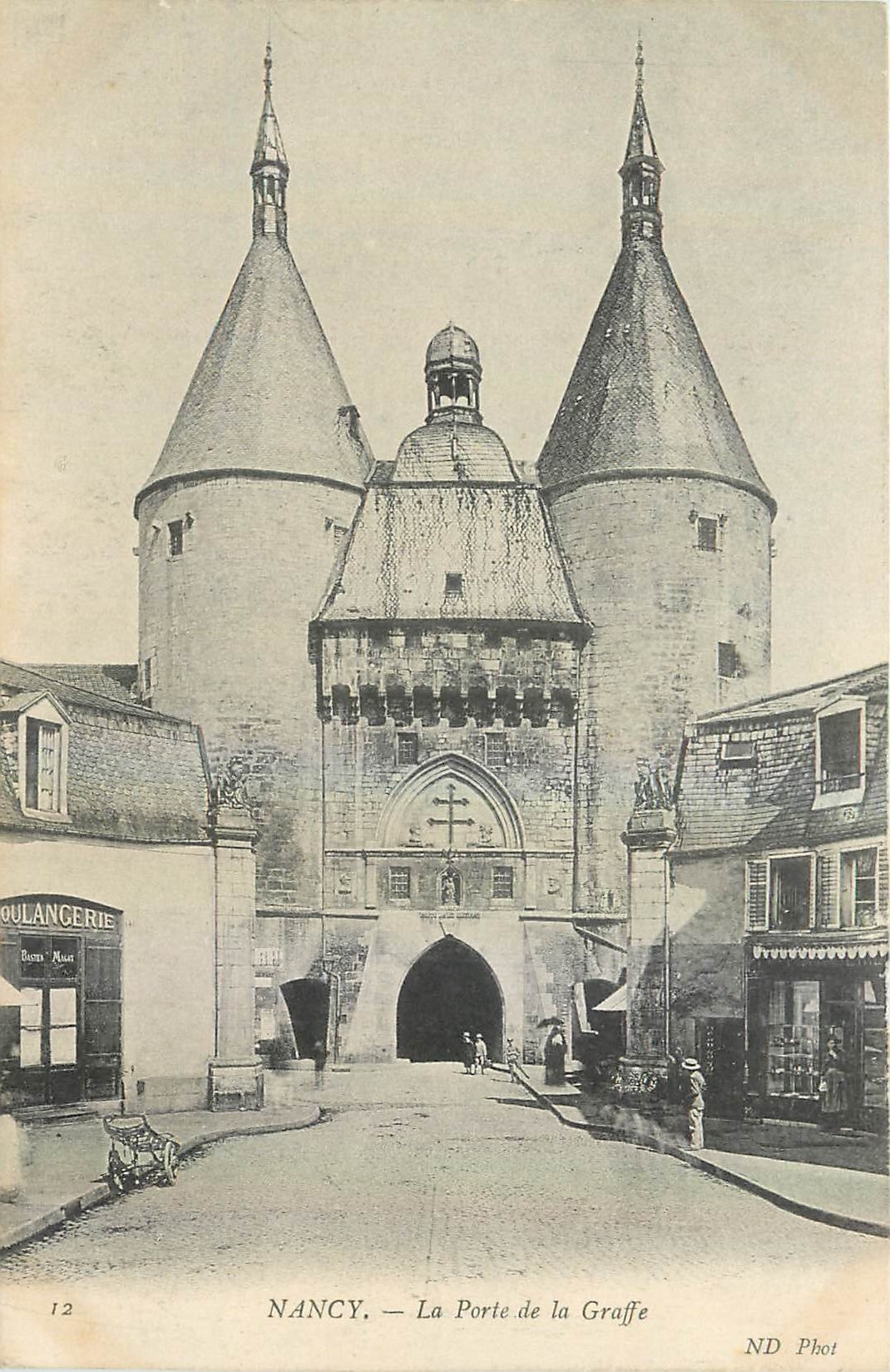 CPA Nancy La Porte de la Graffe 