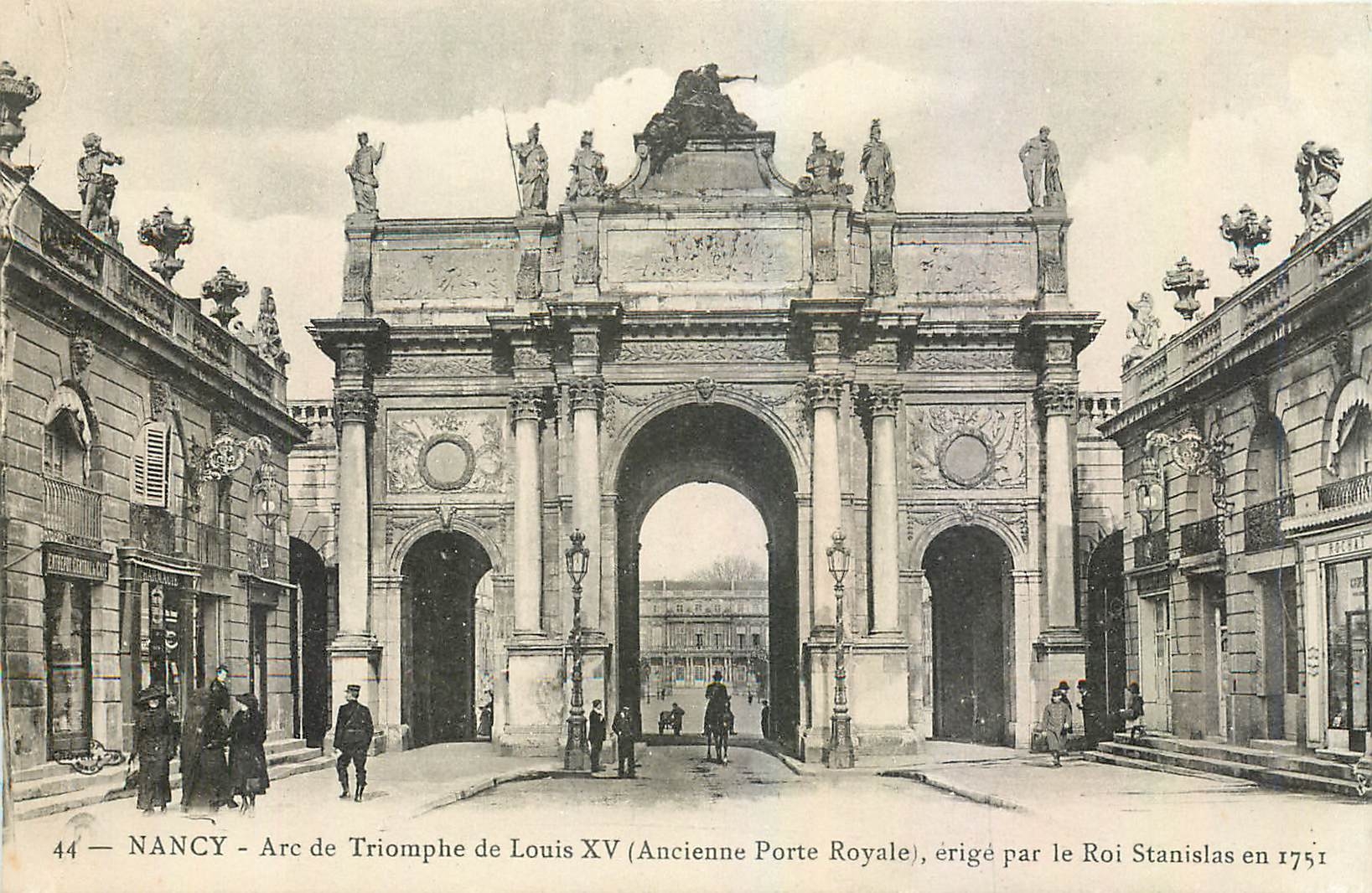 CPA Nancy Arc de Triomphe de Louis XV 