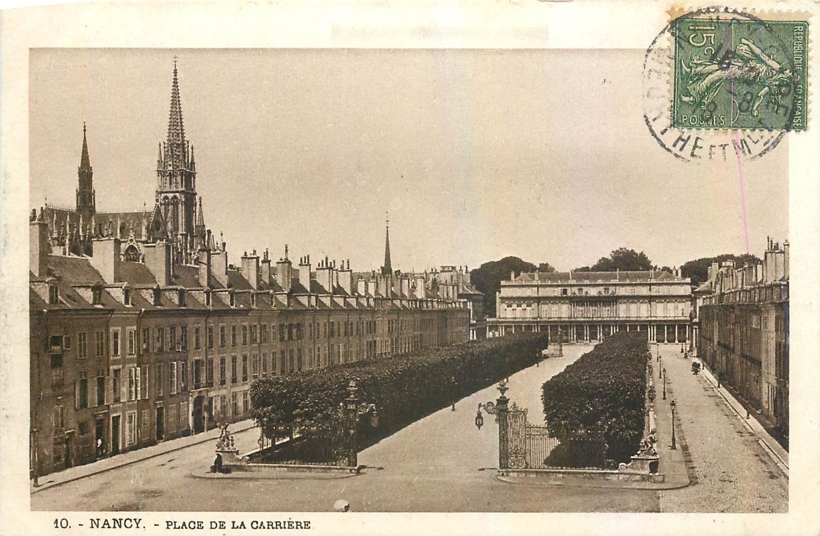CPA Nancy Place de la Carriere 