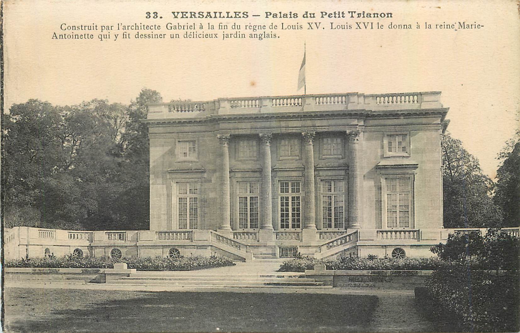 CPA Versailles Palais du Petit Trianon 