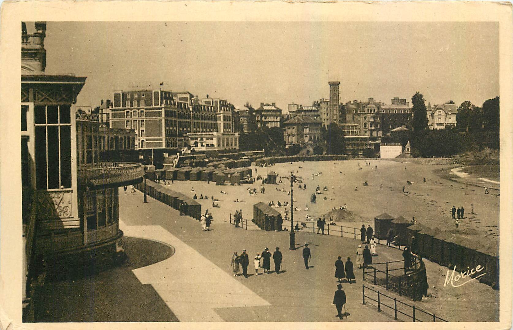 CPA Dinard La Plage de l'Ecluse 