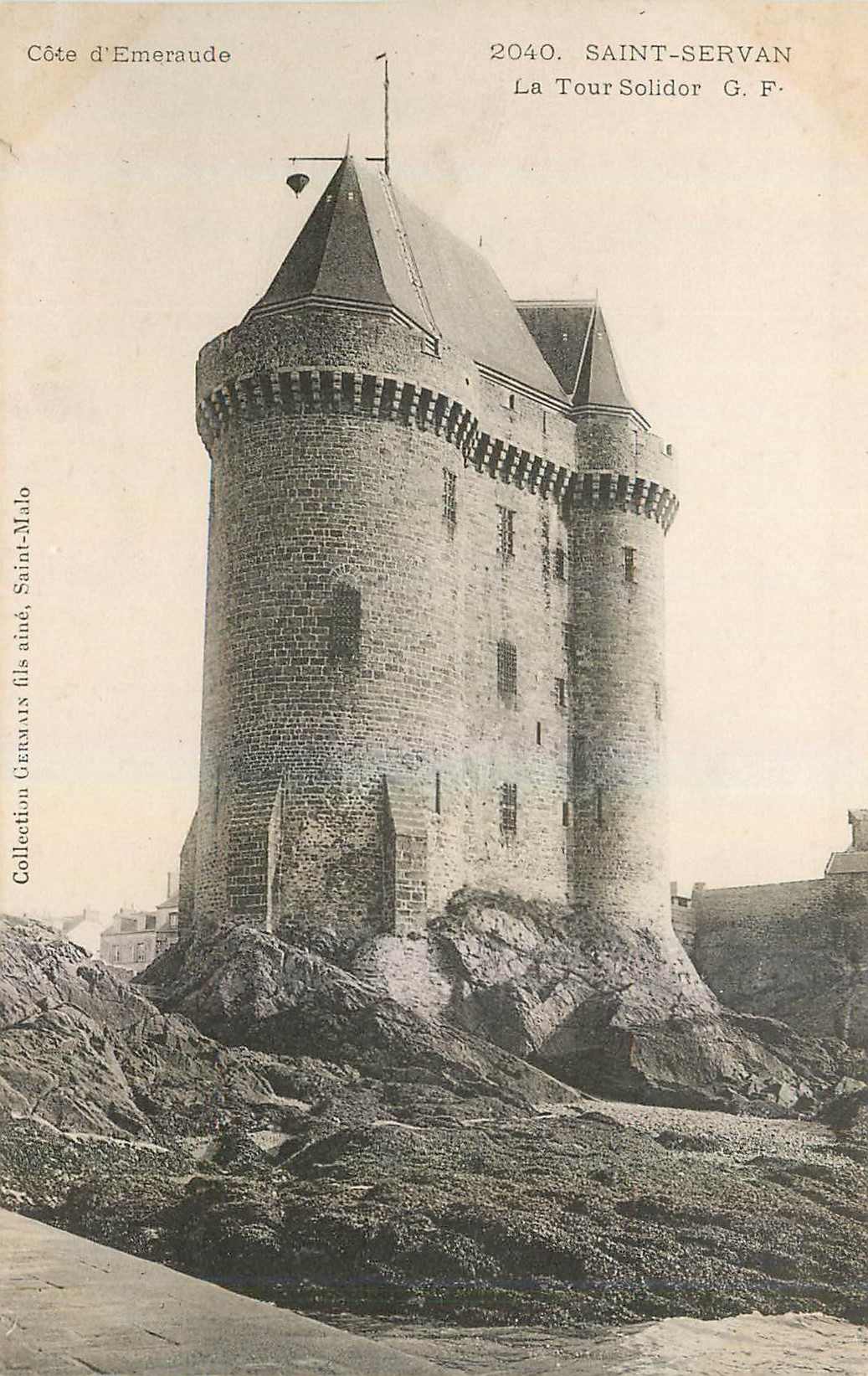 CPA Saint Servan La Tour Solidor 
