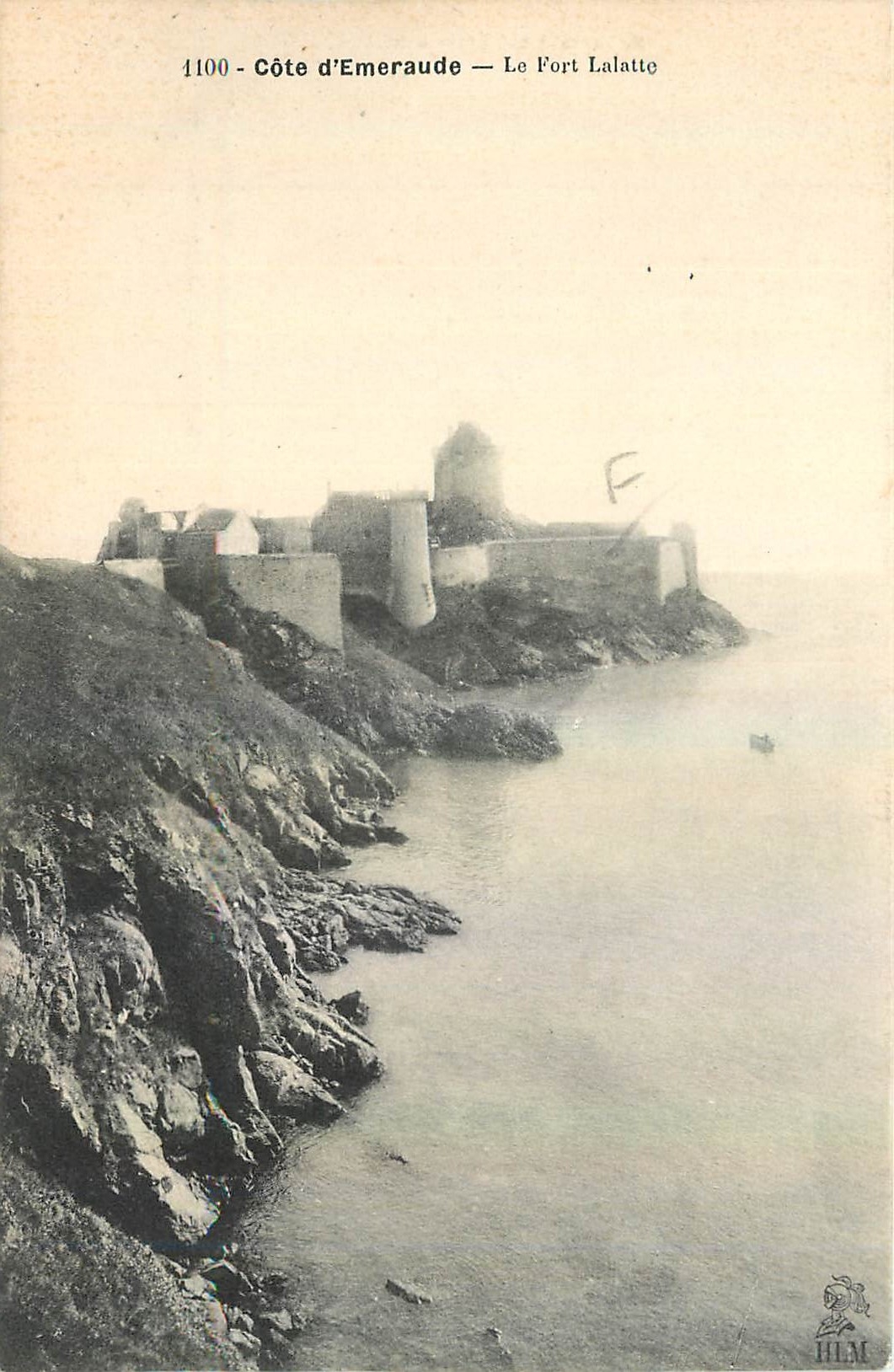 CPA Cote d'Emeraude Le Fort Lalatte 