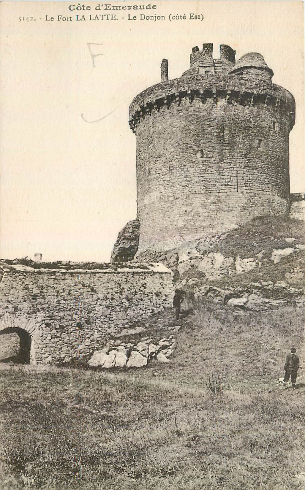 CPA Cote d'Emeraude Le Fort La Latte Le Donjon Cote Est 