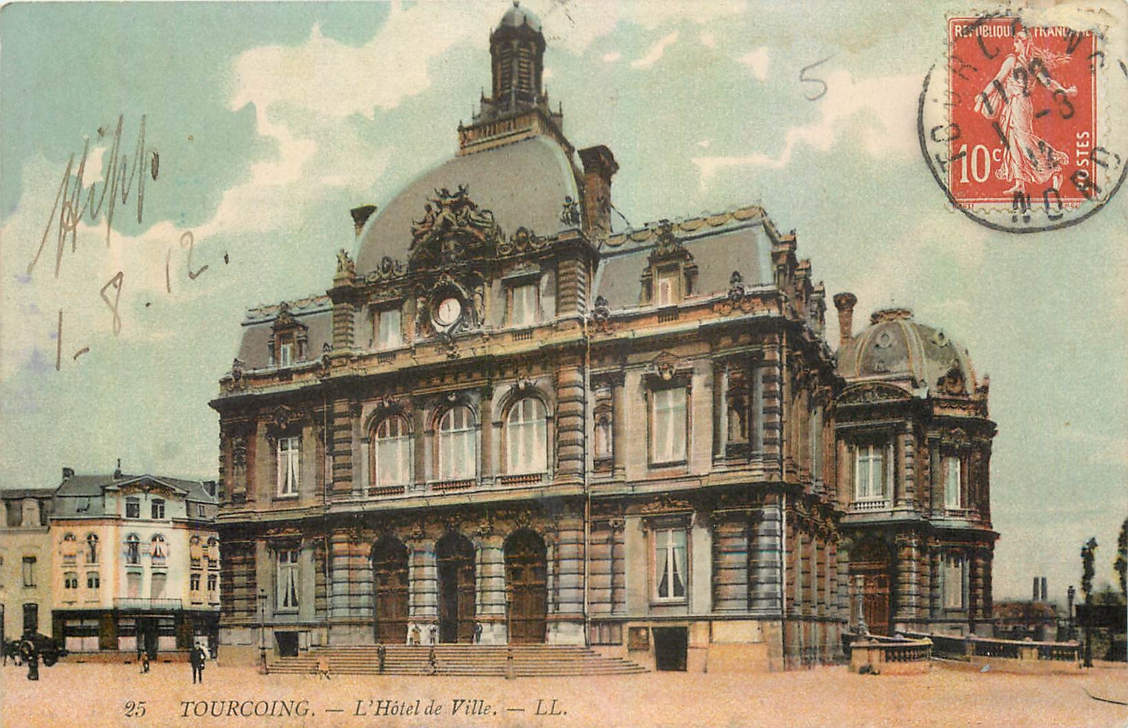 CPA Tourcoing L'Hotel de Ville 
