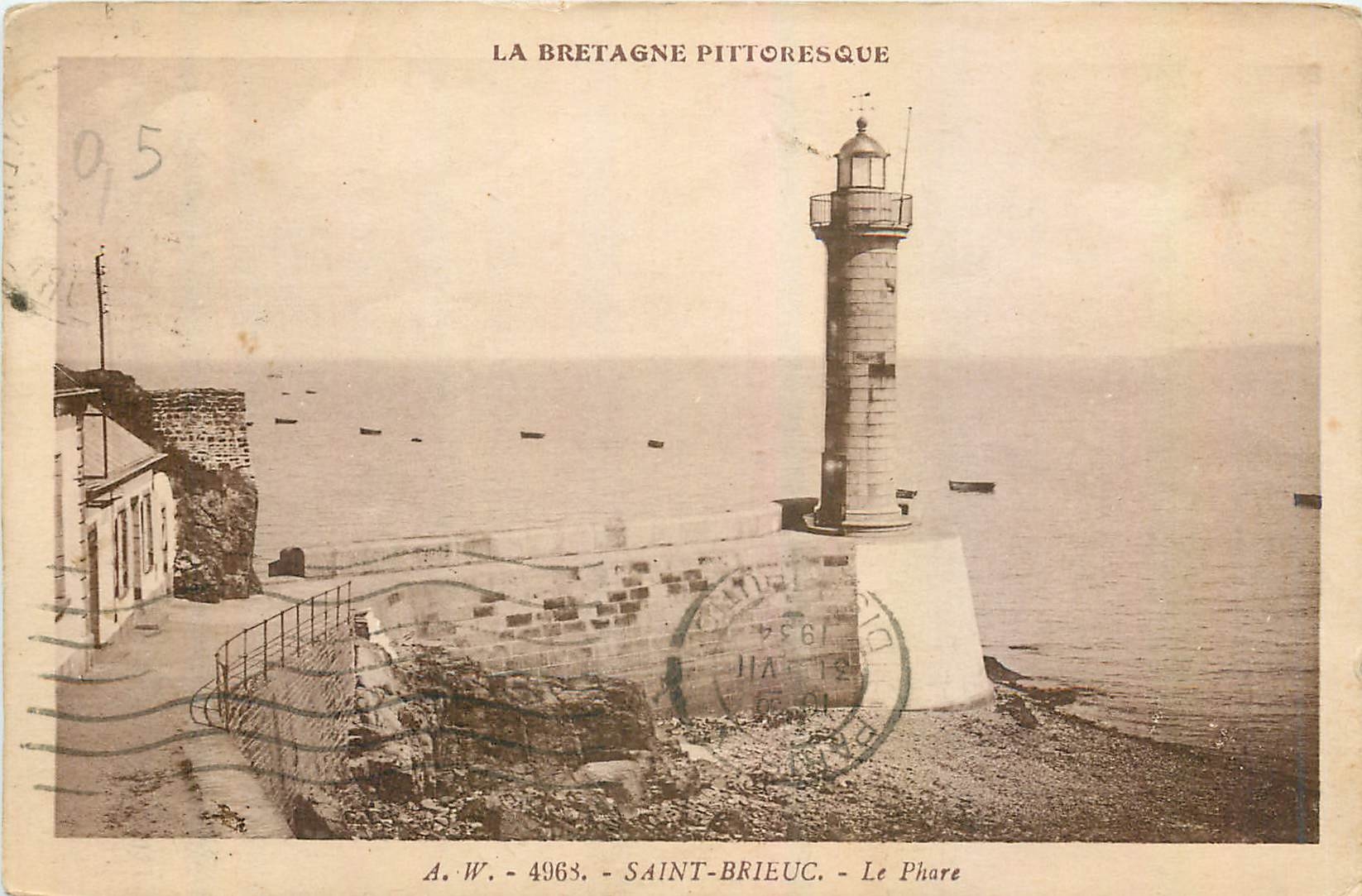 CPA Saint Brieuc Le Phare 
