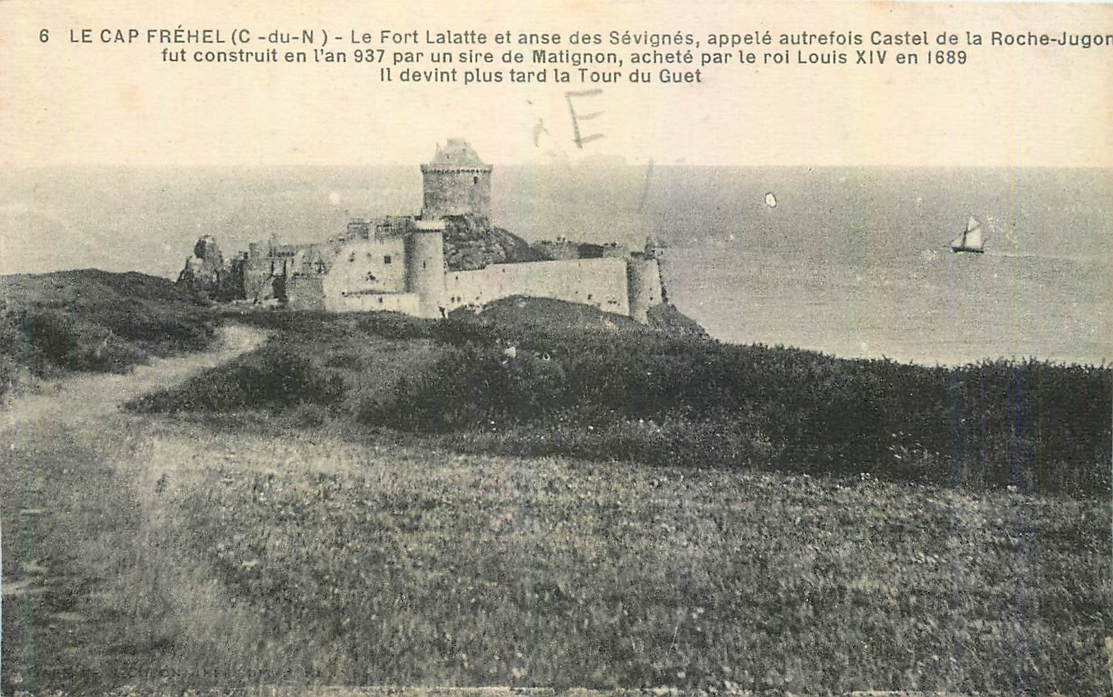 CPA Le Cap Frehel C du N Le Fort La Latte