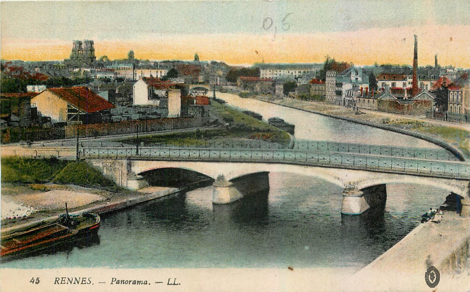 CPA Rennes Panorama 