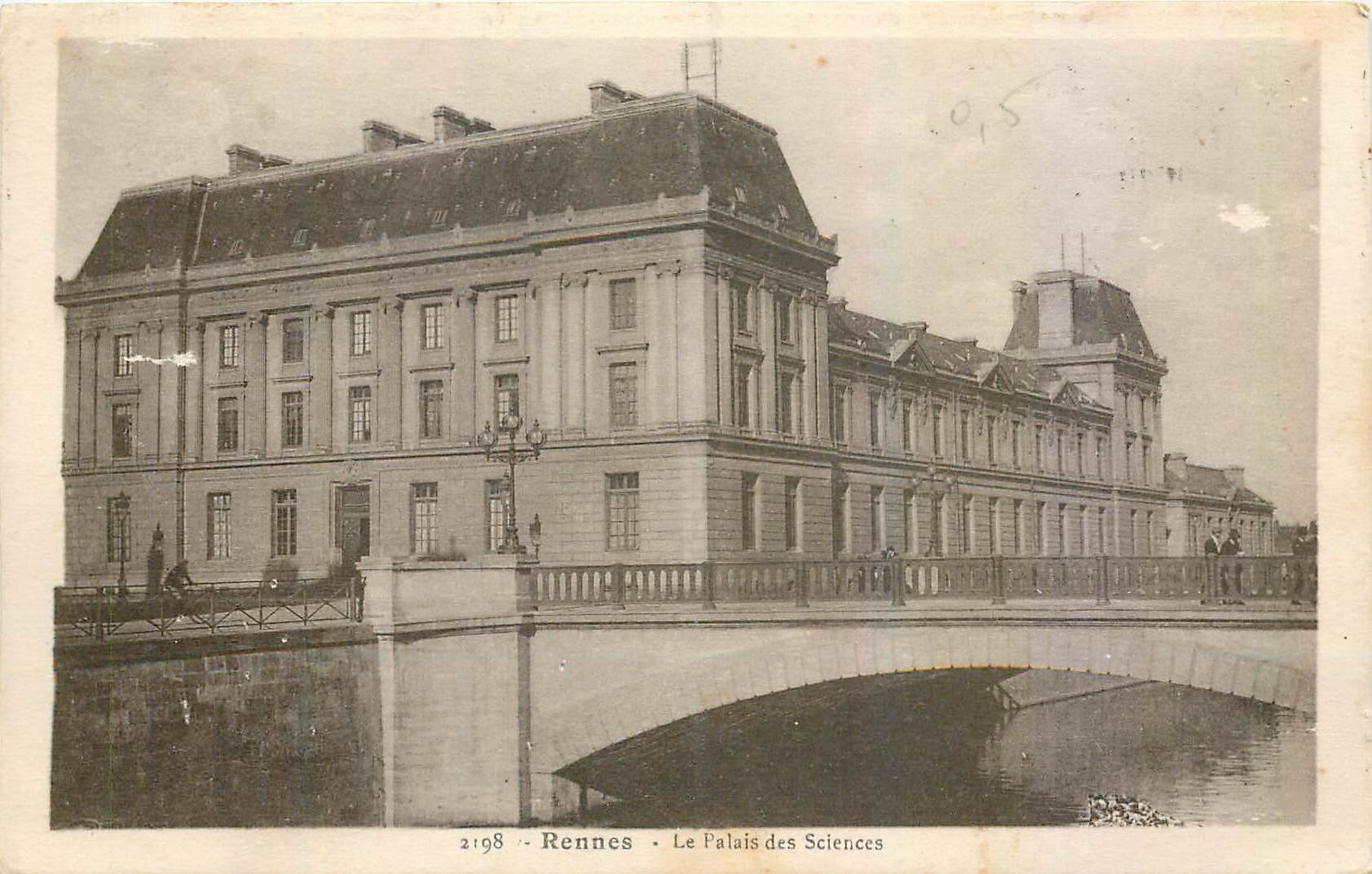 CPA Rennes Le Palais des Sciences 