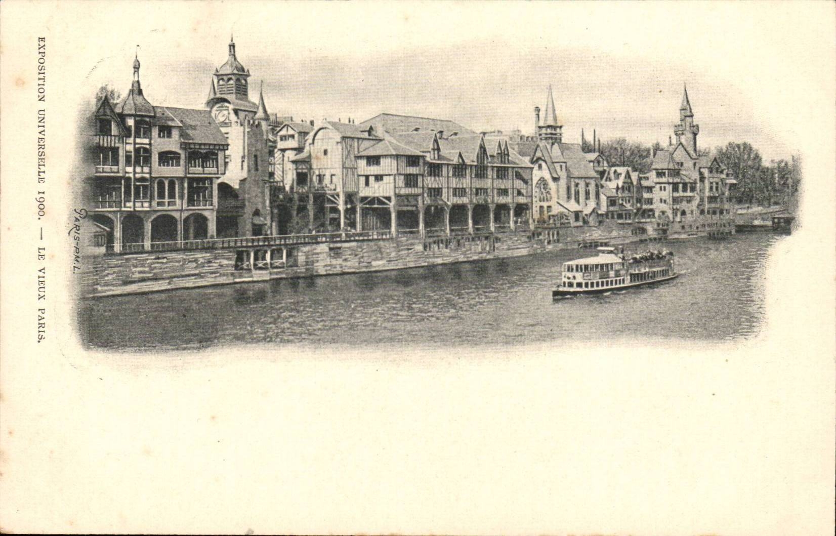 Exposition Universelle 1900-Paris-Le Vieux Paris-CPA