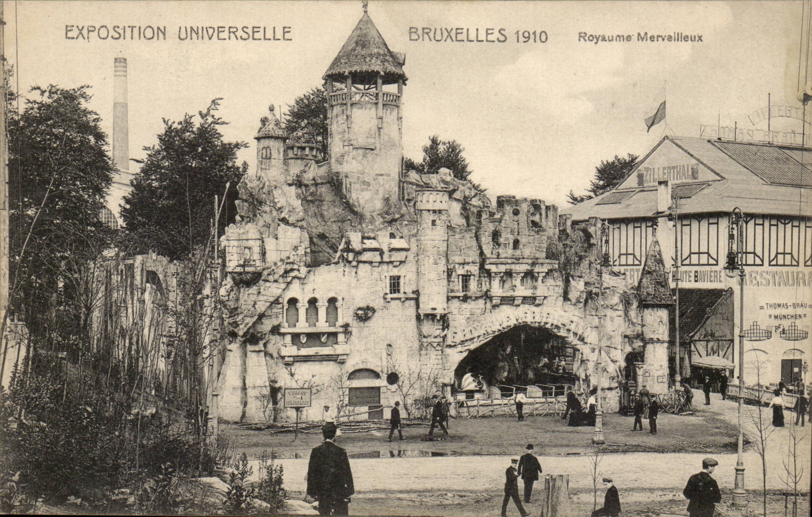 Exposition Universelle Bruxelles-Brussels-Belgique-Belgium-1910- Royaume Merveillieux- CPA