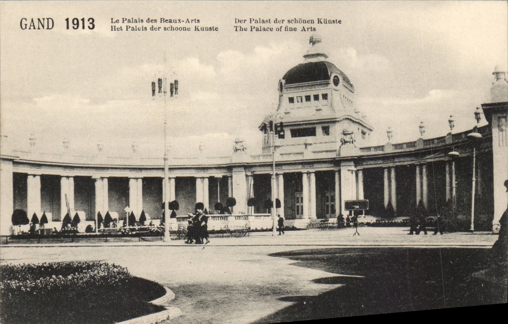 Exposition Universelle de Gand-Ghent -Belgique-Belgium-1913- Le Palais des Beaux-Arts- CPA