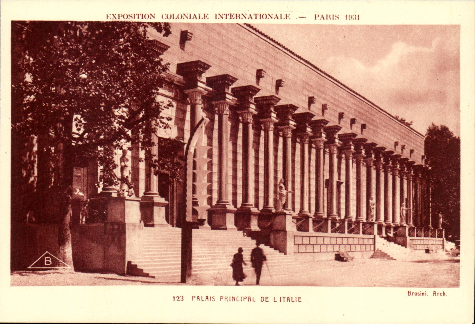 Exposition Coloniale International-Paris-1931- Palais Principal de L'Italie -CPA