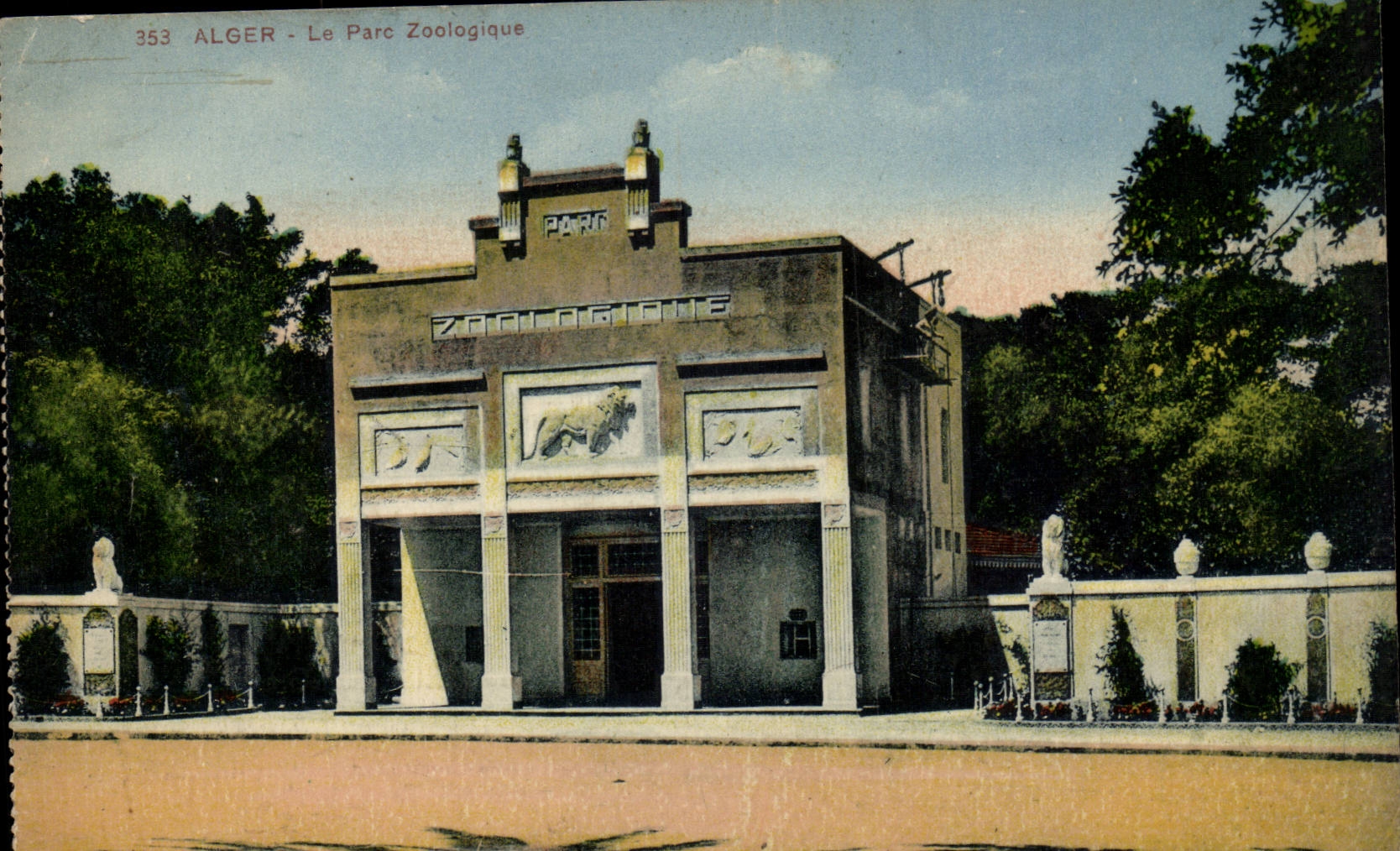 Zoological-CPA Algiers-Algiers-Africa-Africa-park Lion