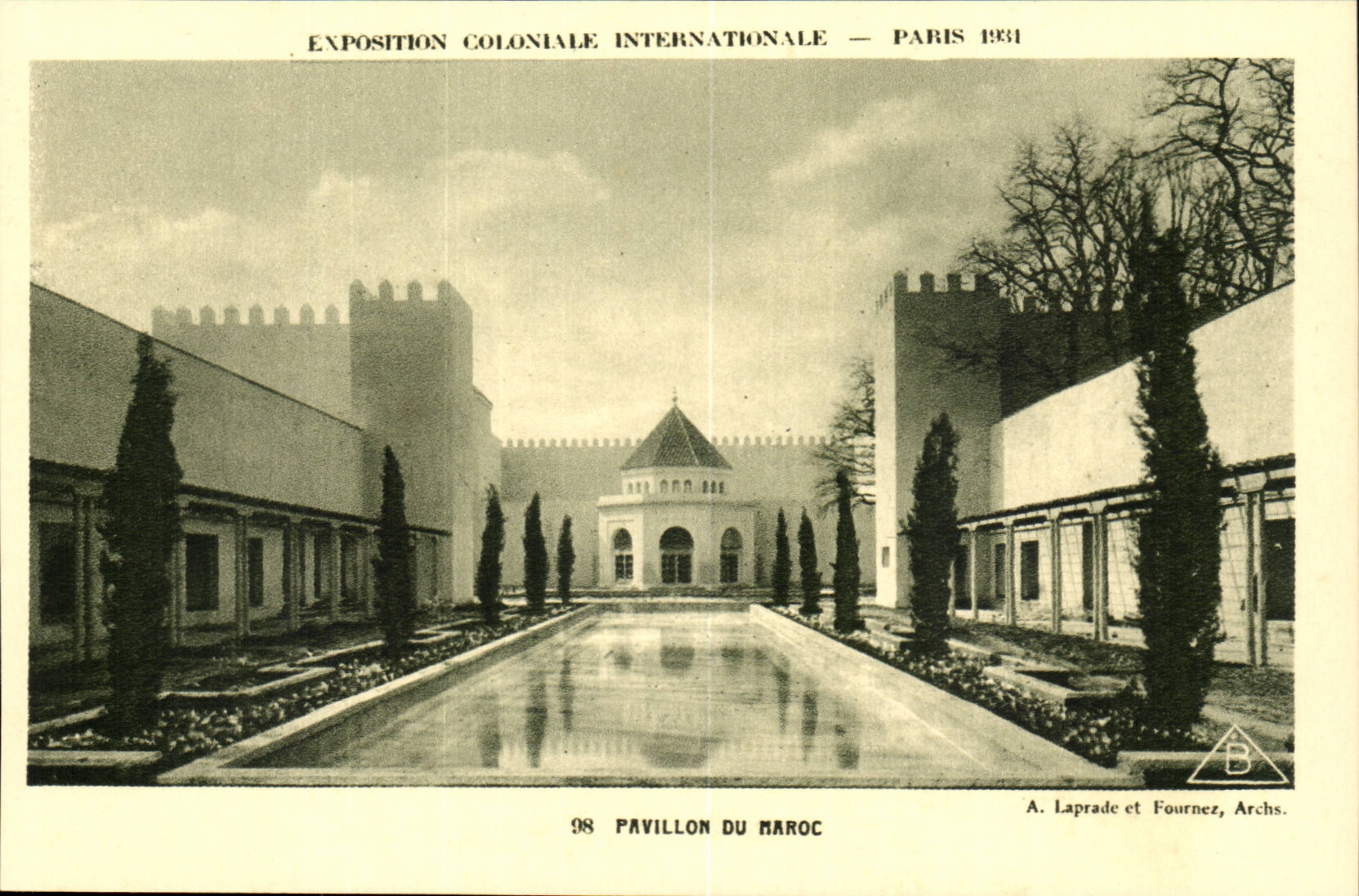 Fair Colonial International-Paris-1931-House Of Morocco - CPA