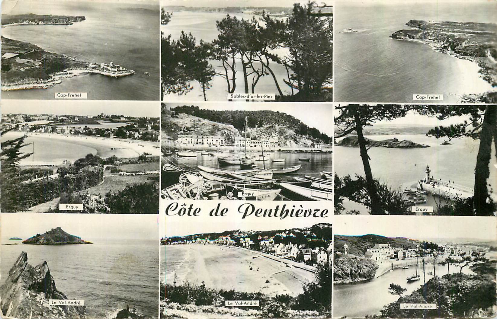 CPM Cote de Penthievre Cap Frehel Erquy Le Val Andre Sables d'Or les Pins
