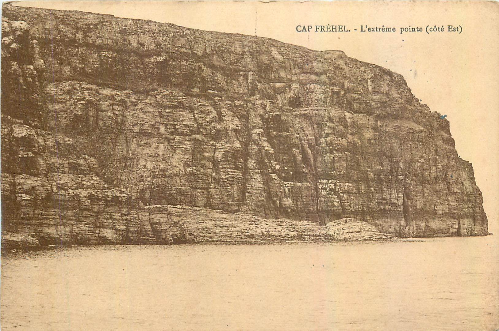 CPA Cap Frehel L'extreme pointe Cote Est