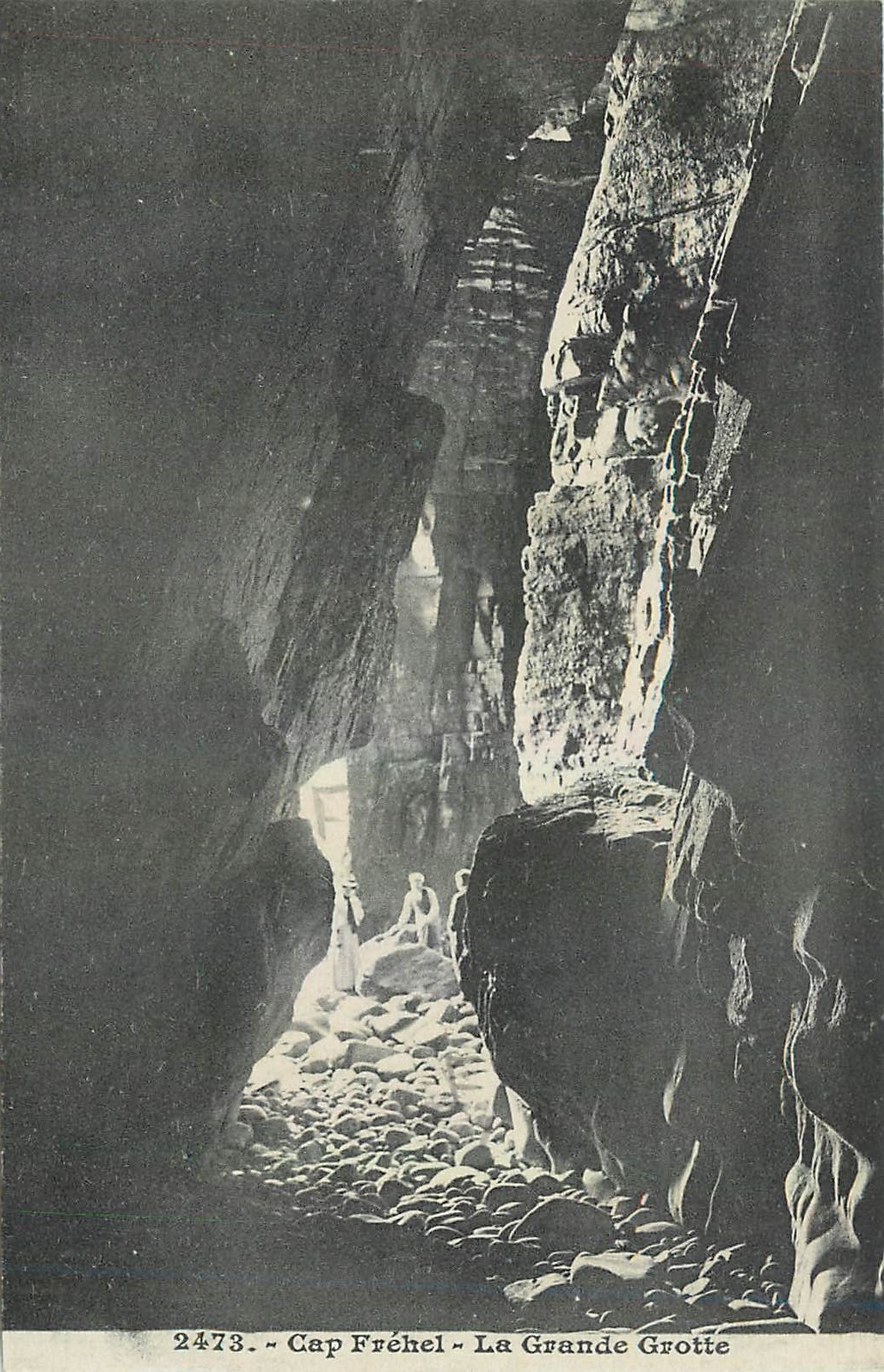 CPA Cap Frehel La Grande Grotte 