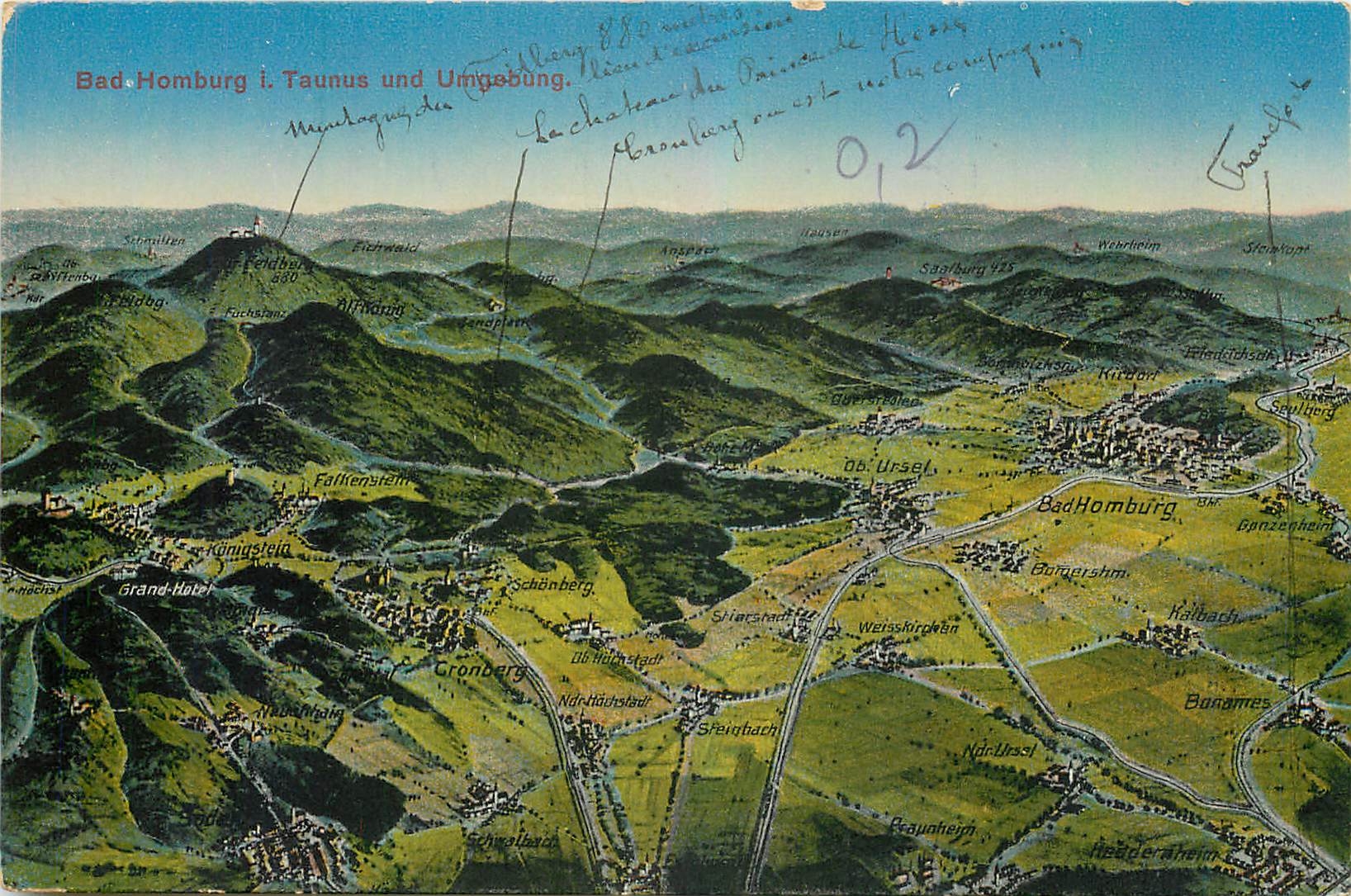 CPA Bad Homburg l Taunus und Umgebung