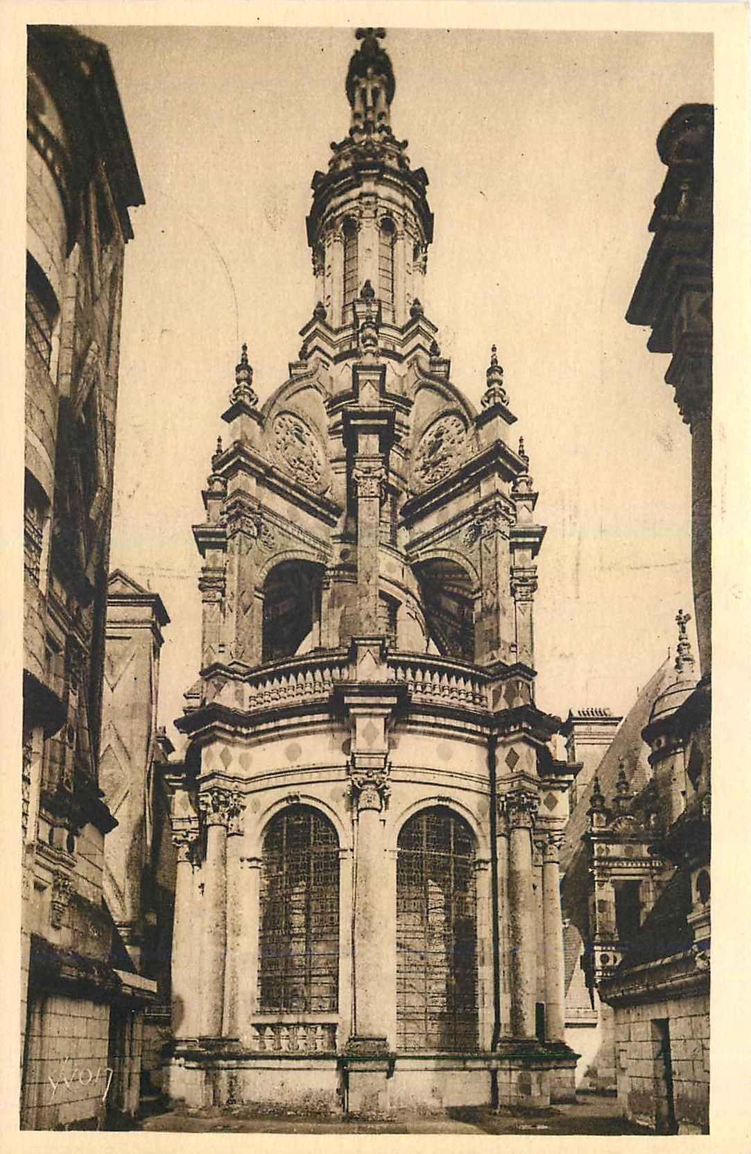 CPA Chateaux de la Loire Chateau de Chambord Loir et Cher La Lanterne