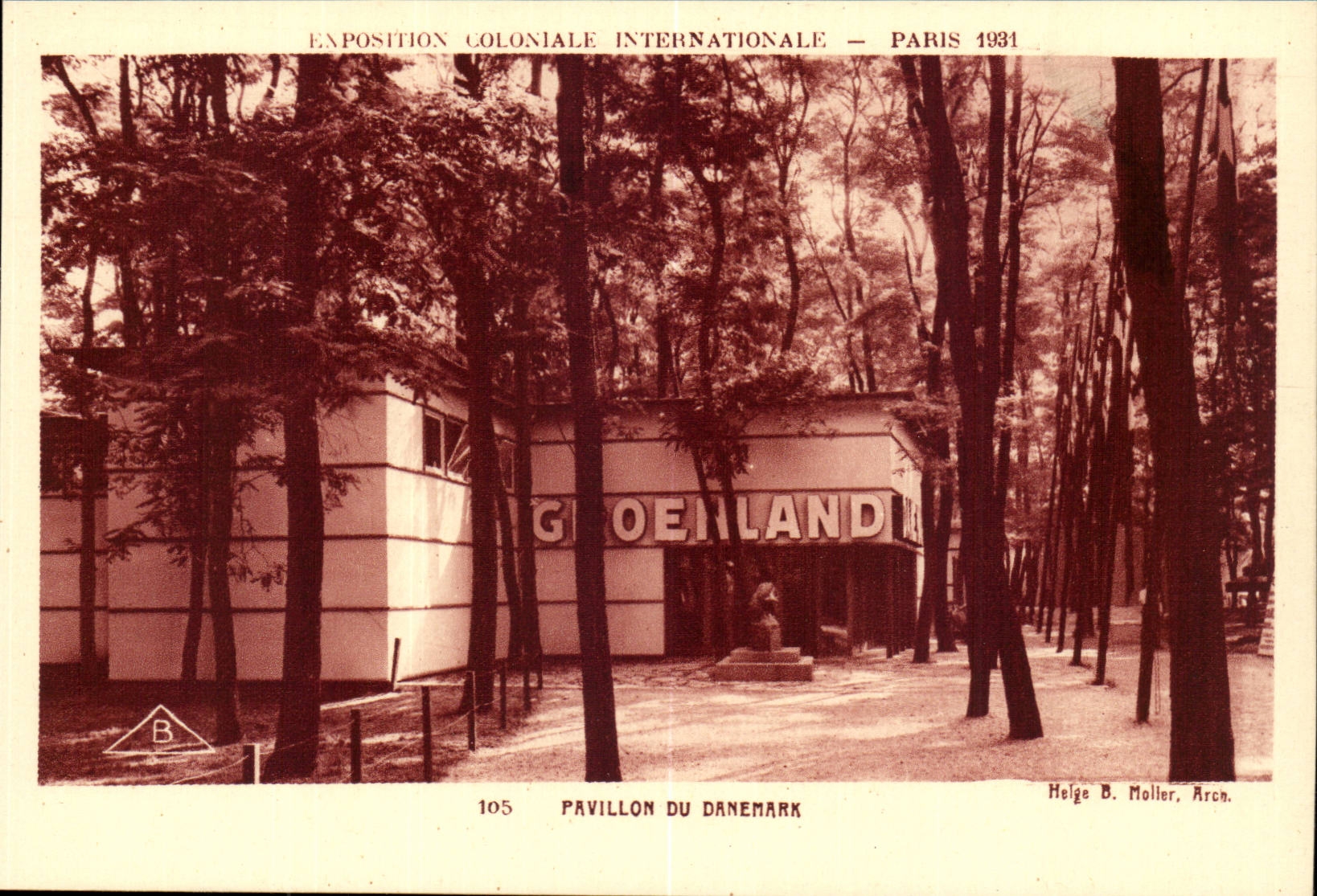 Paris-France-Exposition Coloniale Internationale-1931- Pavillion du Danemark-CPA