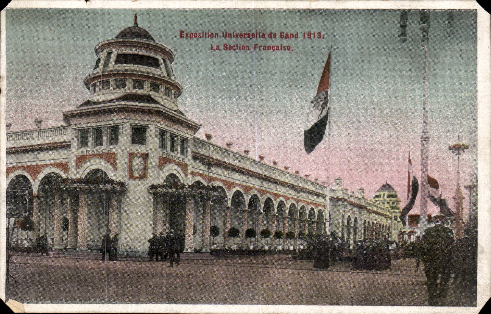 Exposition Universelle de Gand-Ghent-Belgique-Belgium-1913 - La Section Francaise- CPA